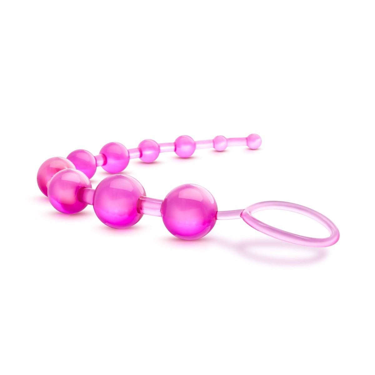 B Yours By Blush® | Basic Pink 12.75-Inch Anal Beads、mySite、bottomscart