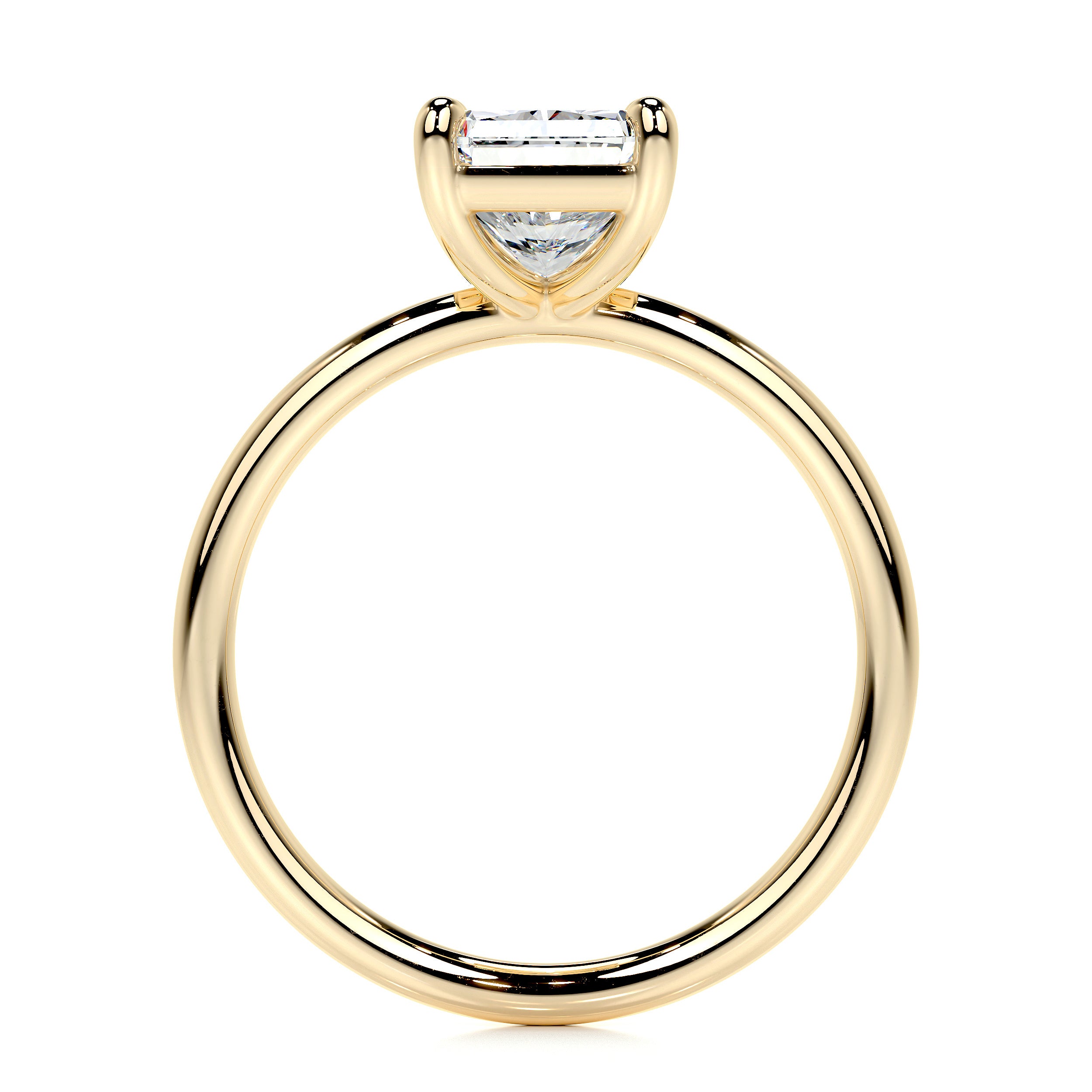 Harper Lab Grown Diamond Ring -18K Yellow Gold、mySite、hinf8tx79
