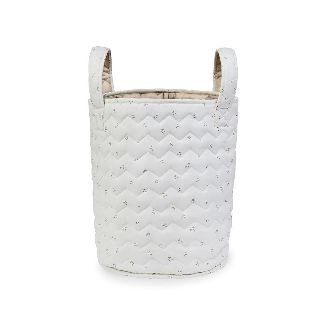  Avery Row Large Quilted Storage Basket - Nettle Scatter/Birch、mySite、merchandisen