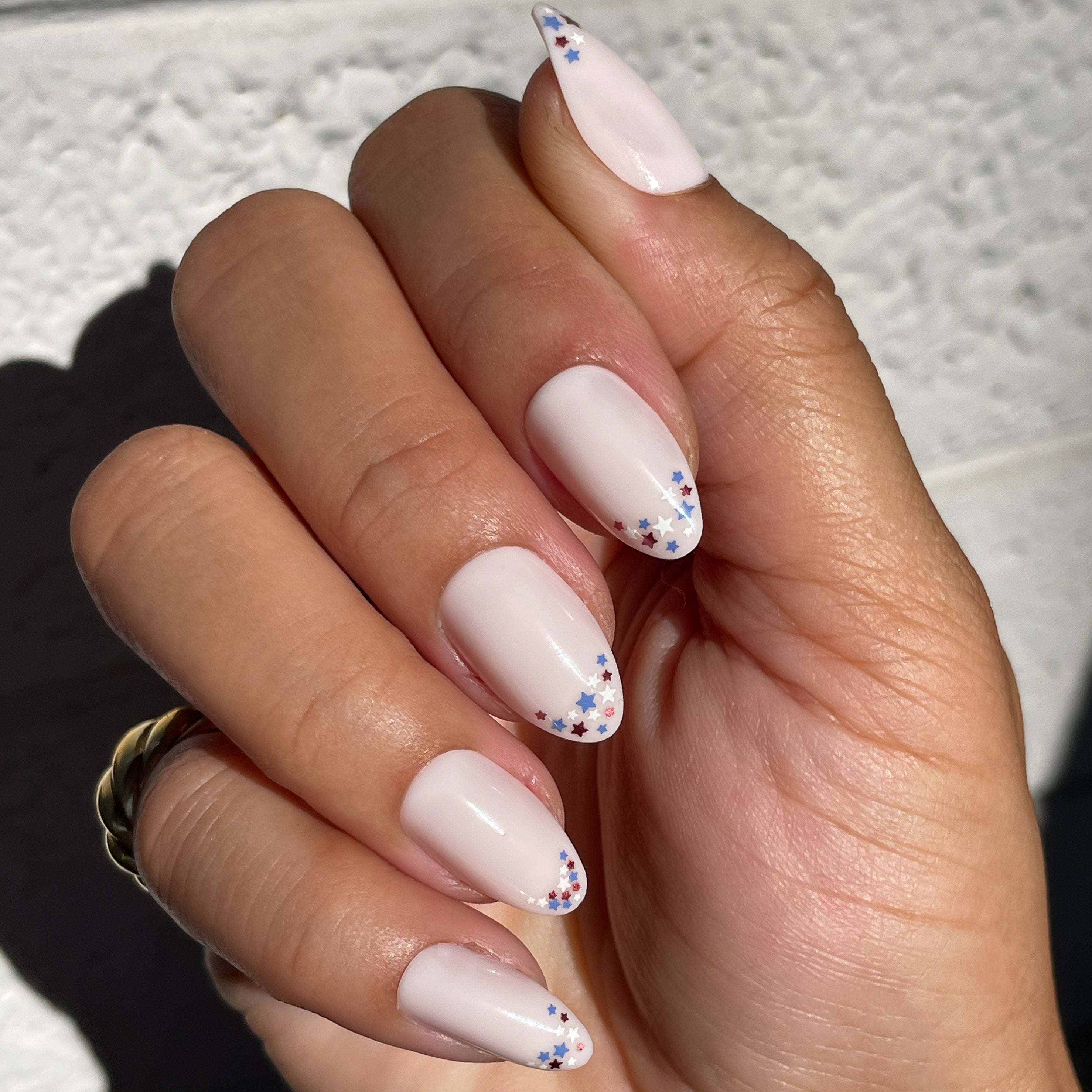 Star Showers | Almond | Medium、mySite、solidvoid