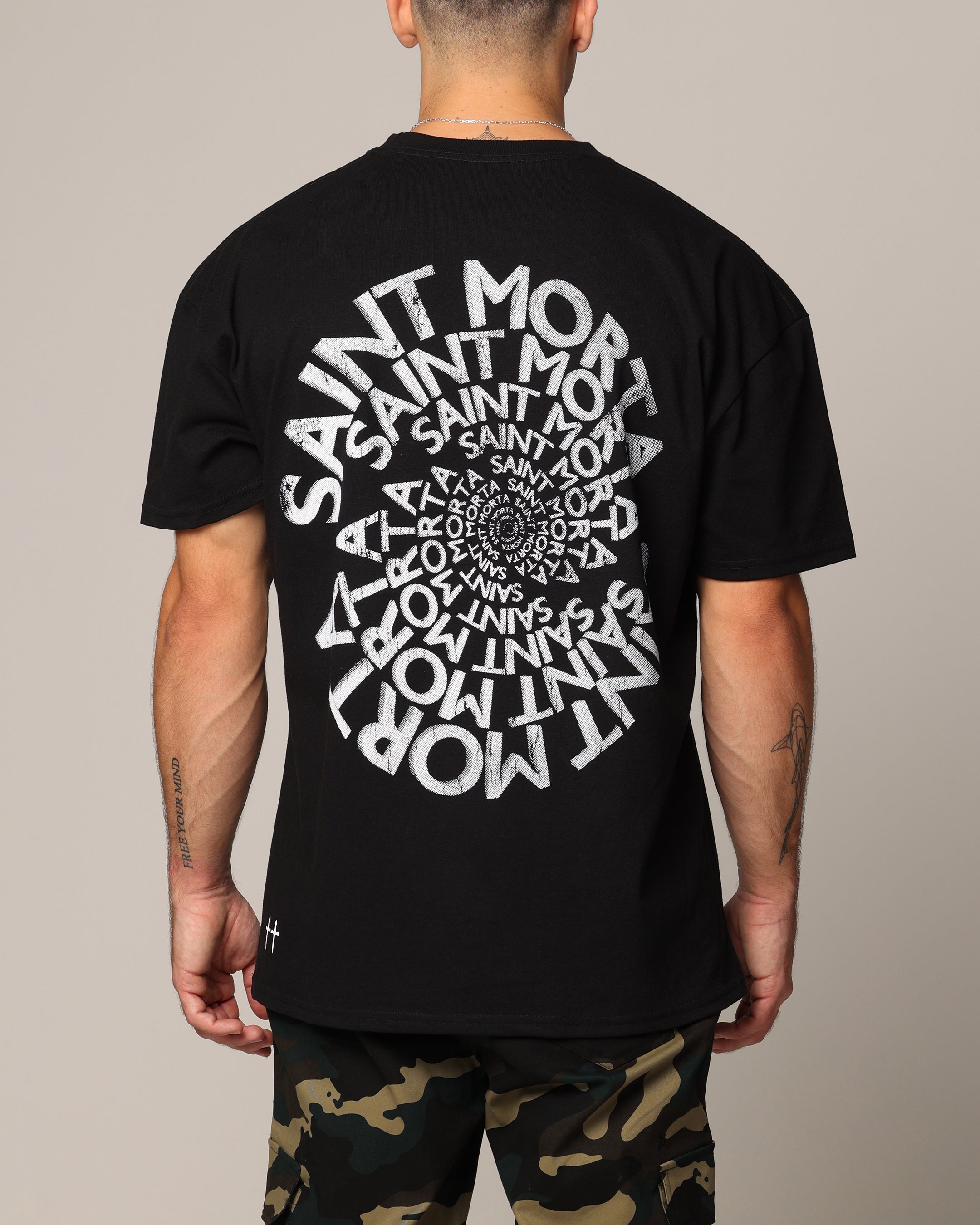 Saint Morta Vortex T-Shirt Black、mySite、zt4zffjzw