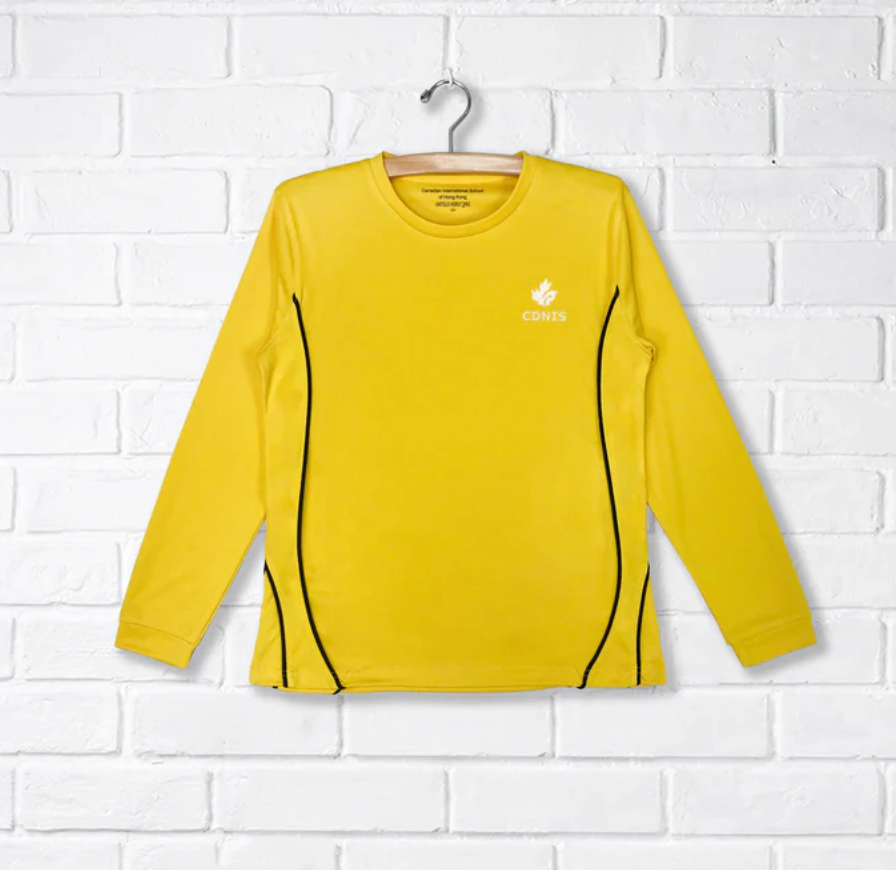 CDNIS Yellow House Long Sleeve PE Top、mySite、g9winljtr