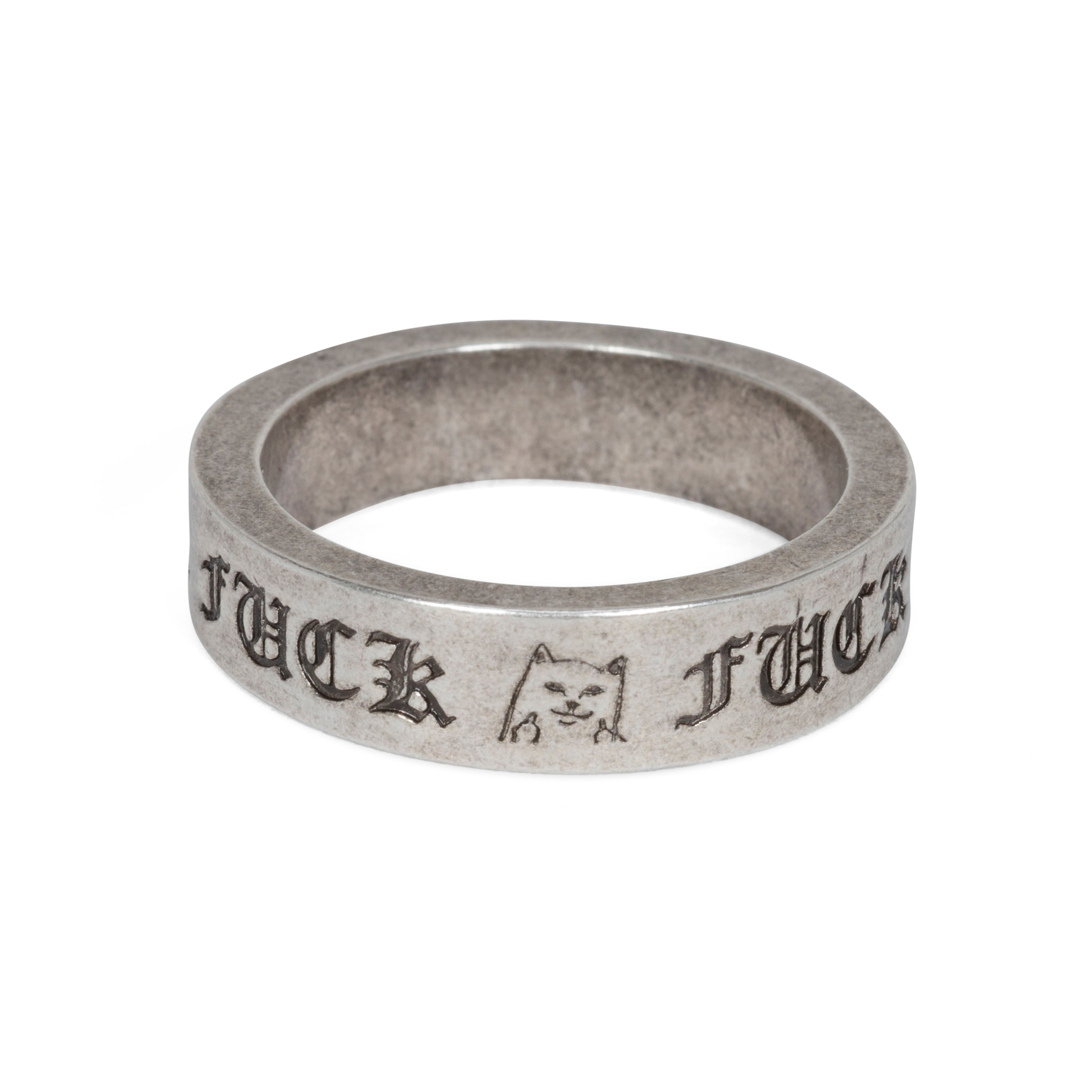  Fuckin Fuck Ring (Silver)、mySite、merchandisen