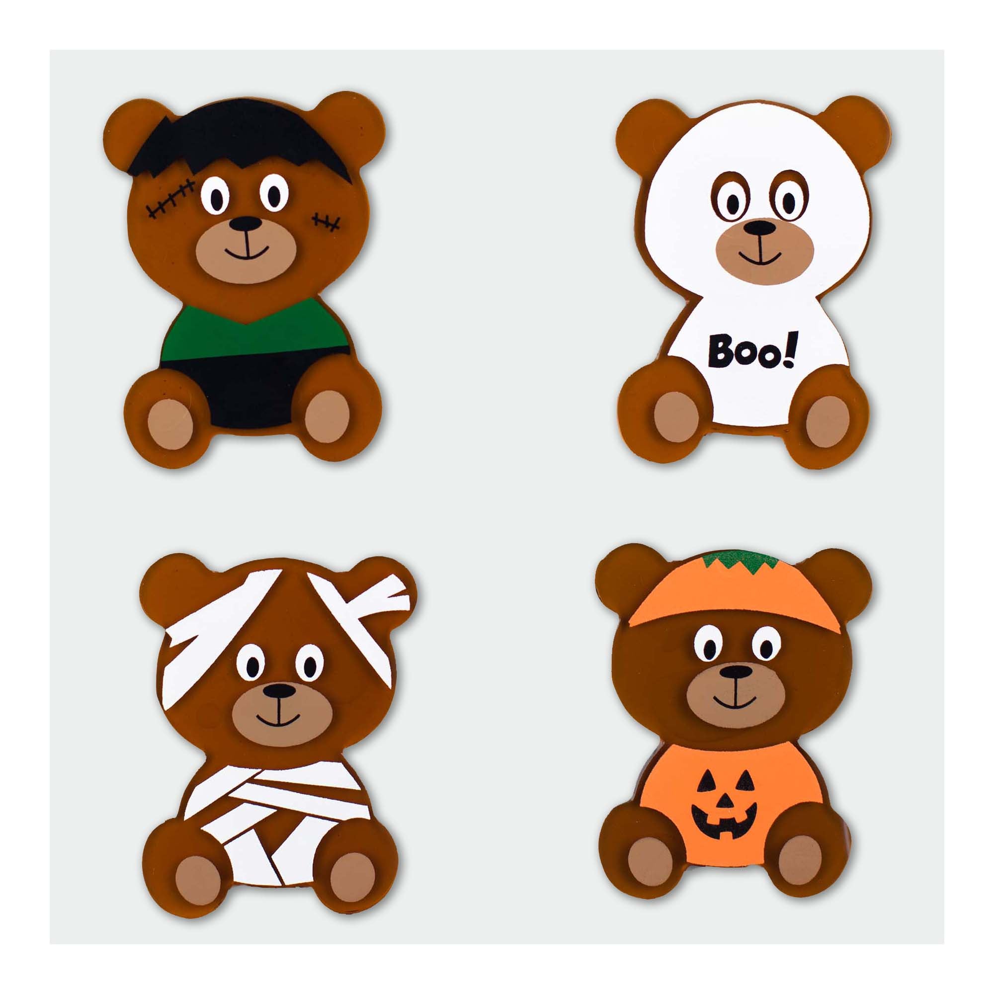 Beary Scary GelGems Window Clings (Small Bag)、mySite、ghnorth