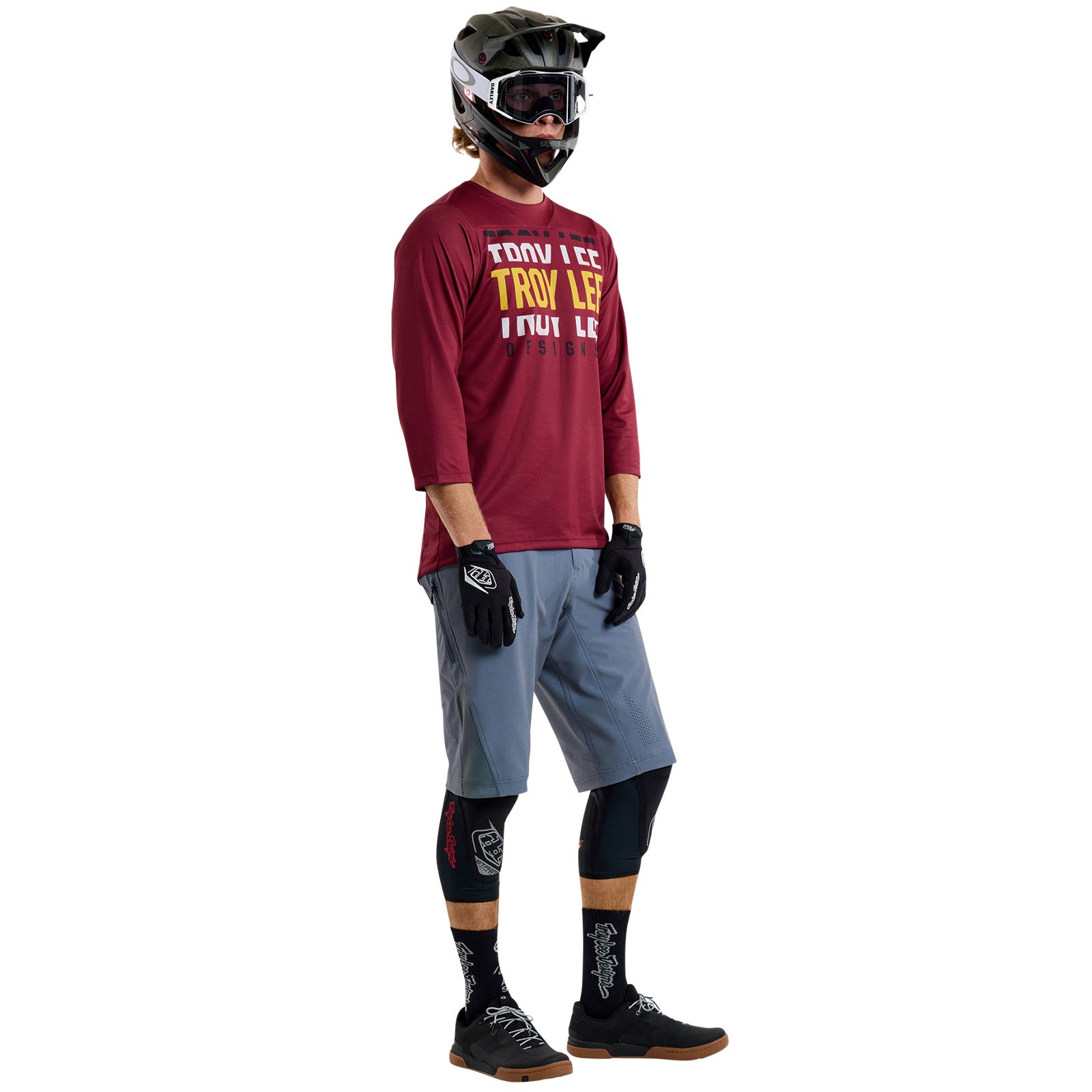 Ruckus 3/4 Jersey Spun Oxblood、mySite、dreamappss