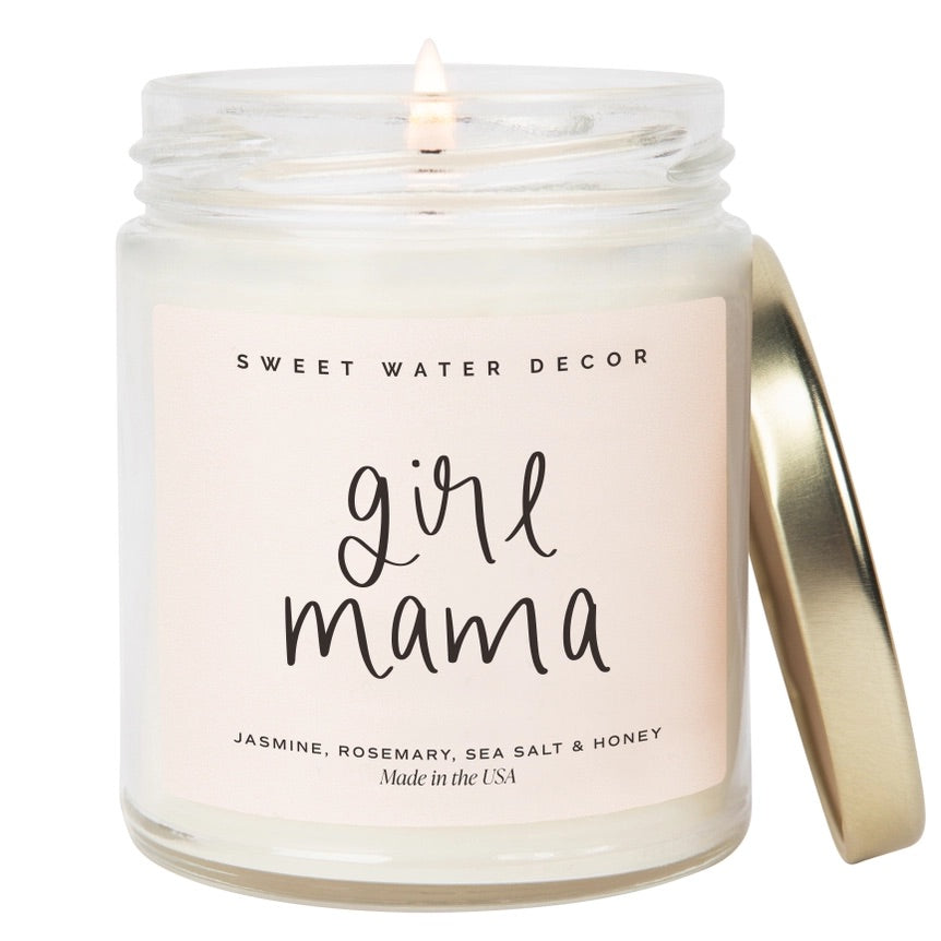 Girl Mama 9 oz Soy Candle、mySite、g9winljtr