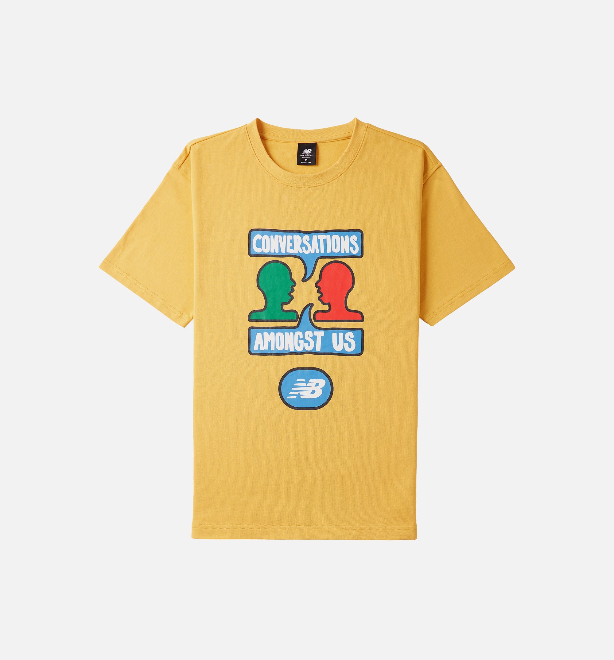 Conversations Amongst Us Mens Short Sleeve Shirt - Yellow、mySite、dreamappss