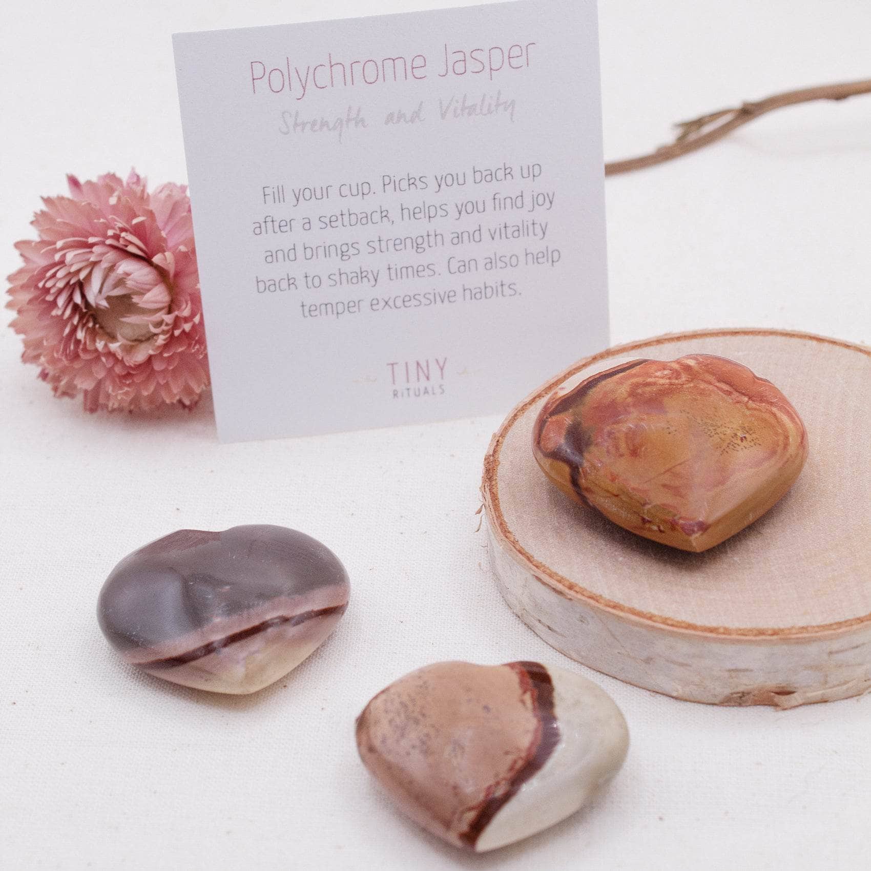 Polychrome Jasper Hearts-AAA Premium Quality、mySite、hinf8tx79