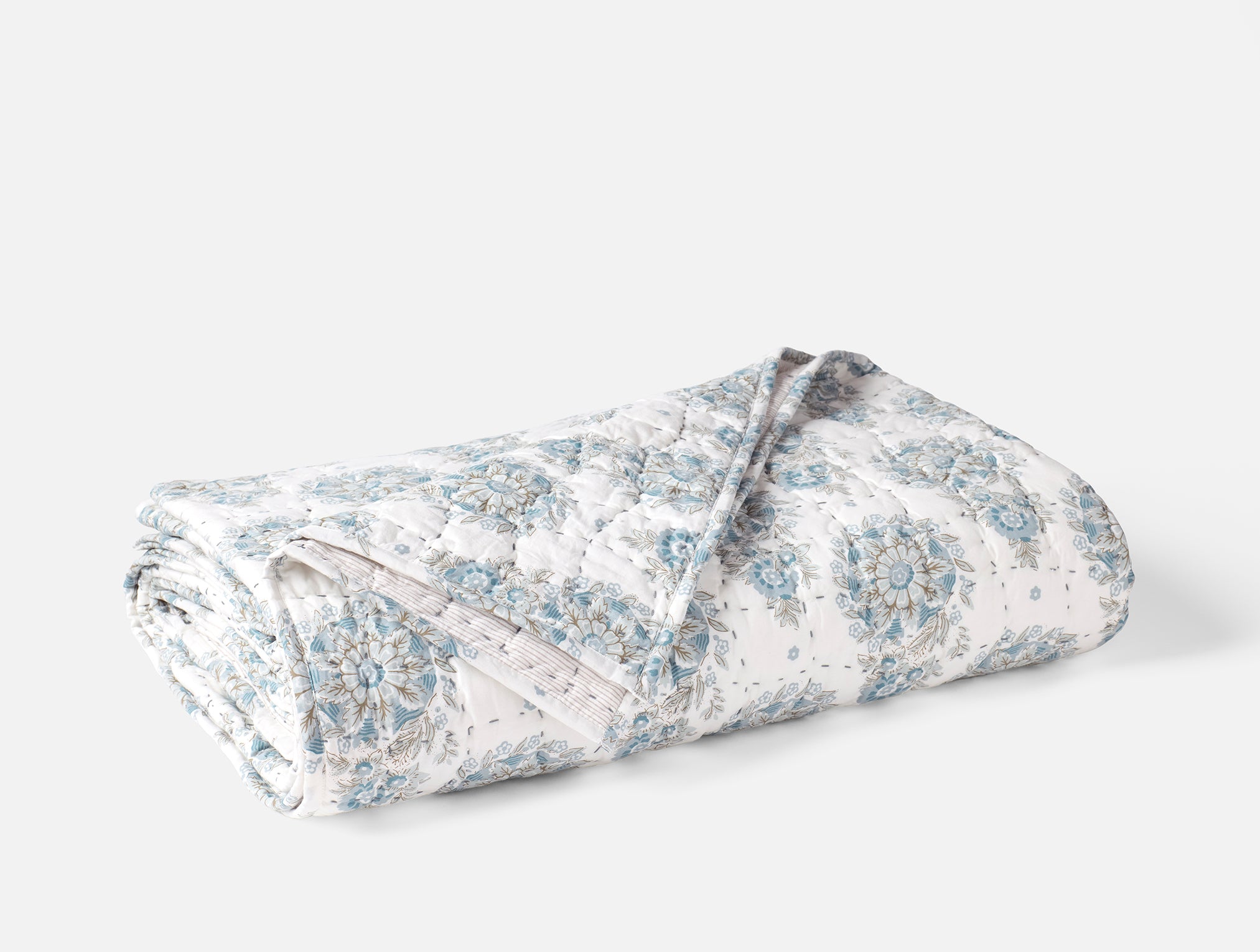  Flores Handstitched Organic Quilt、mySite、sugarbowlscore