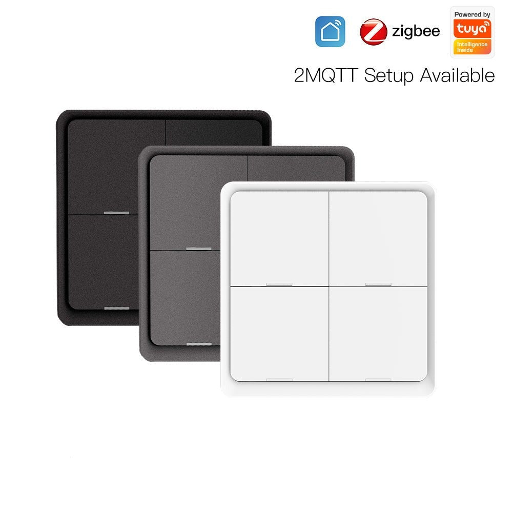 ZigBee Light Switch, Battery Powered Light Switch, Multi-Control Wireless Push Button Scene Switches、mySite、fannypackpong
