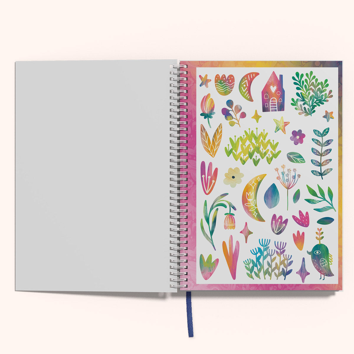  Magic Garden - Sticker Canvas Activity Book、mySite、ghnorth