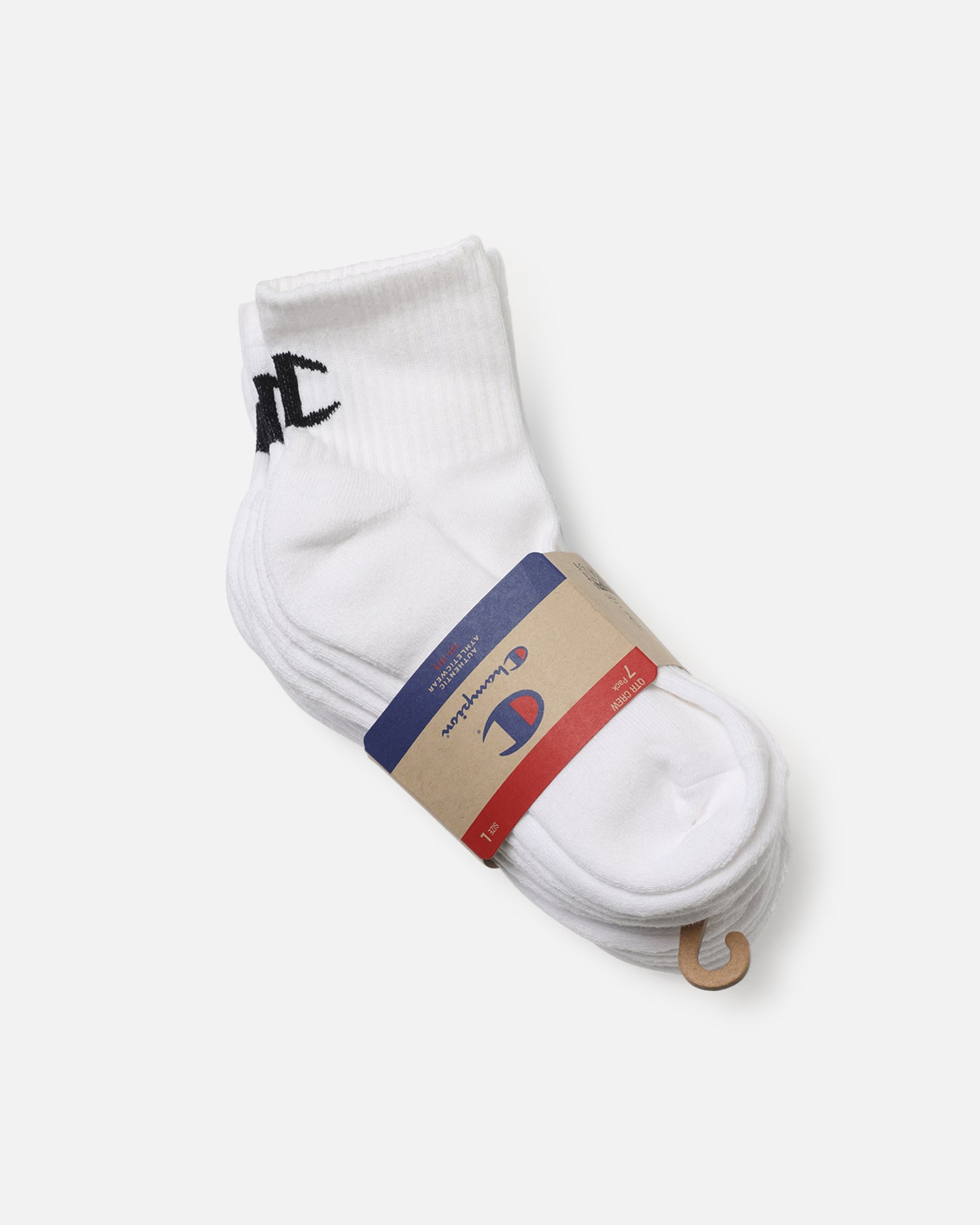 Champion Quarter Crew Socks 7 Pack White、mySite、zt4zffjzw