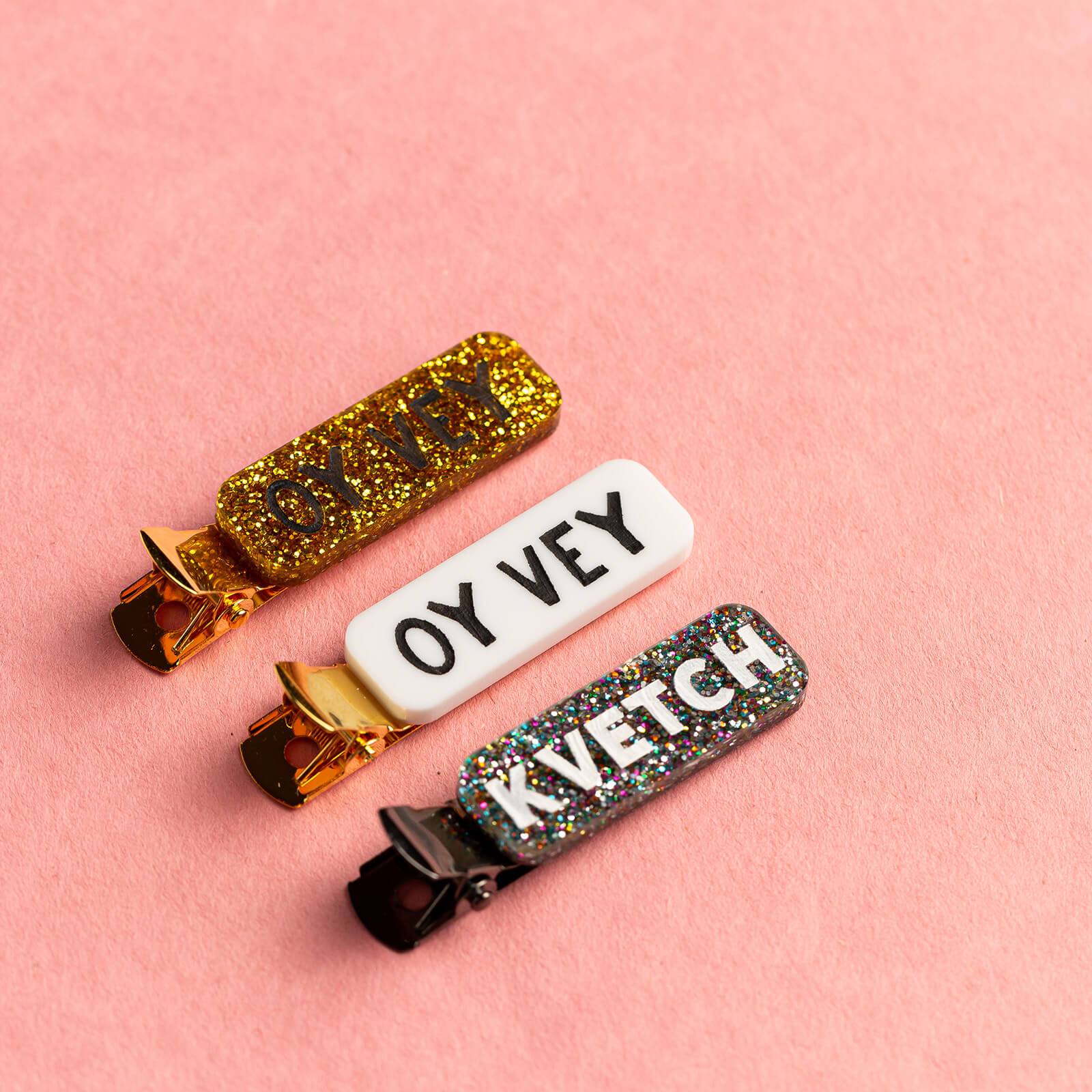 Kvetch Hair Clip - (Choice of Color)、mySite、topwebapps