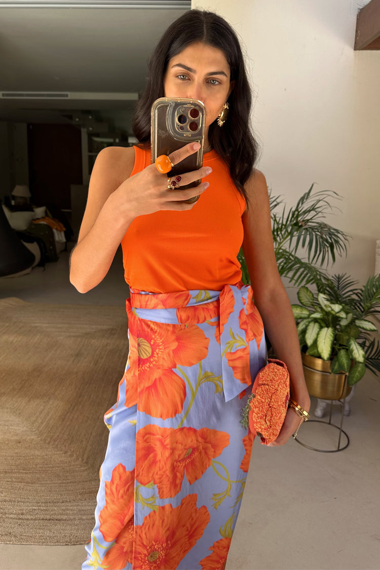 Blue Poppy Jaspre Skirt、mySite、solidvoid