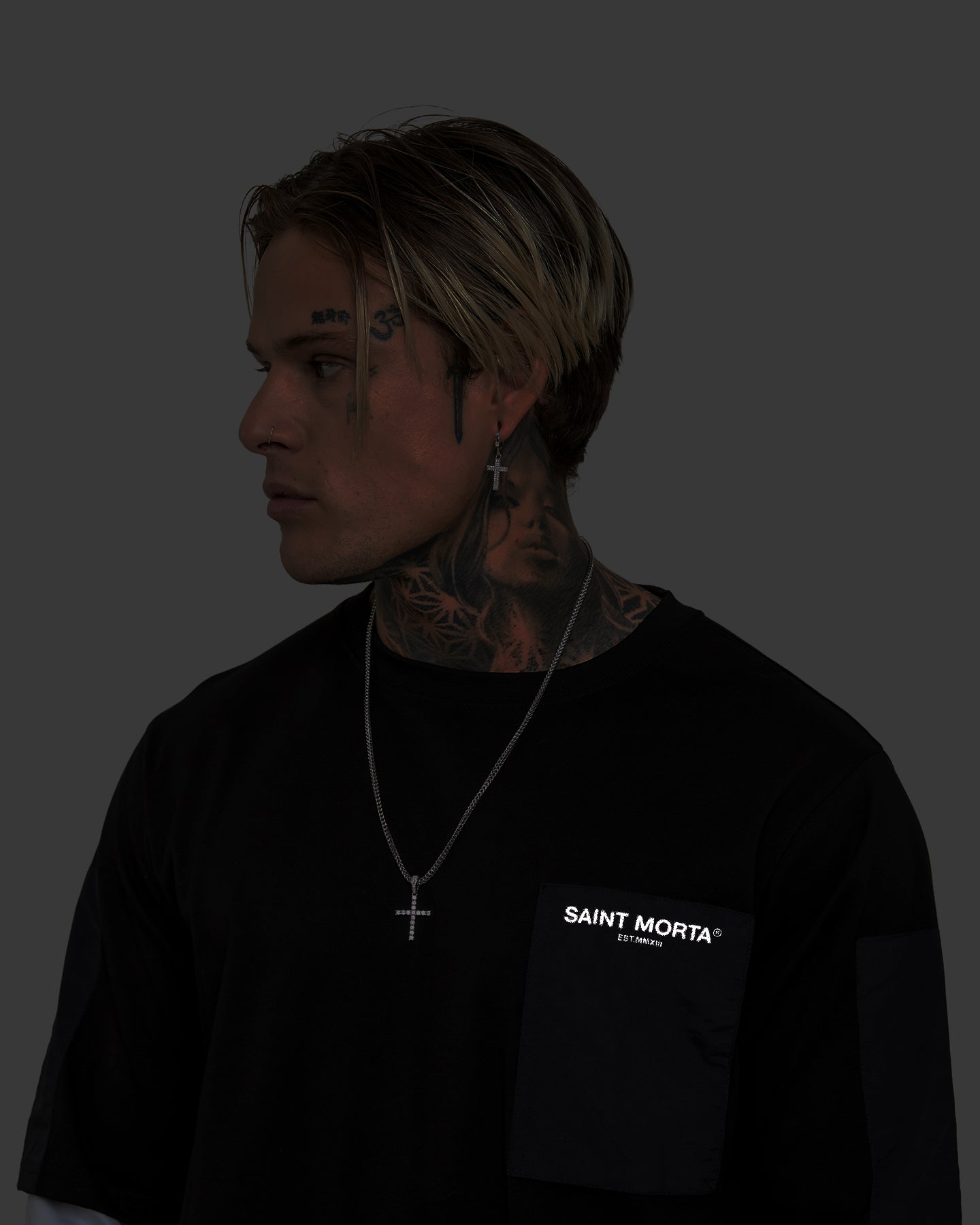 Saint Morta Avalanche Long Sleeve T-Shirt Black/White、mySite、zt4zffjzw