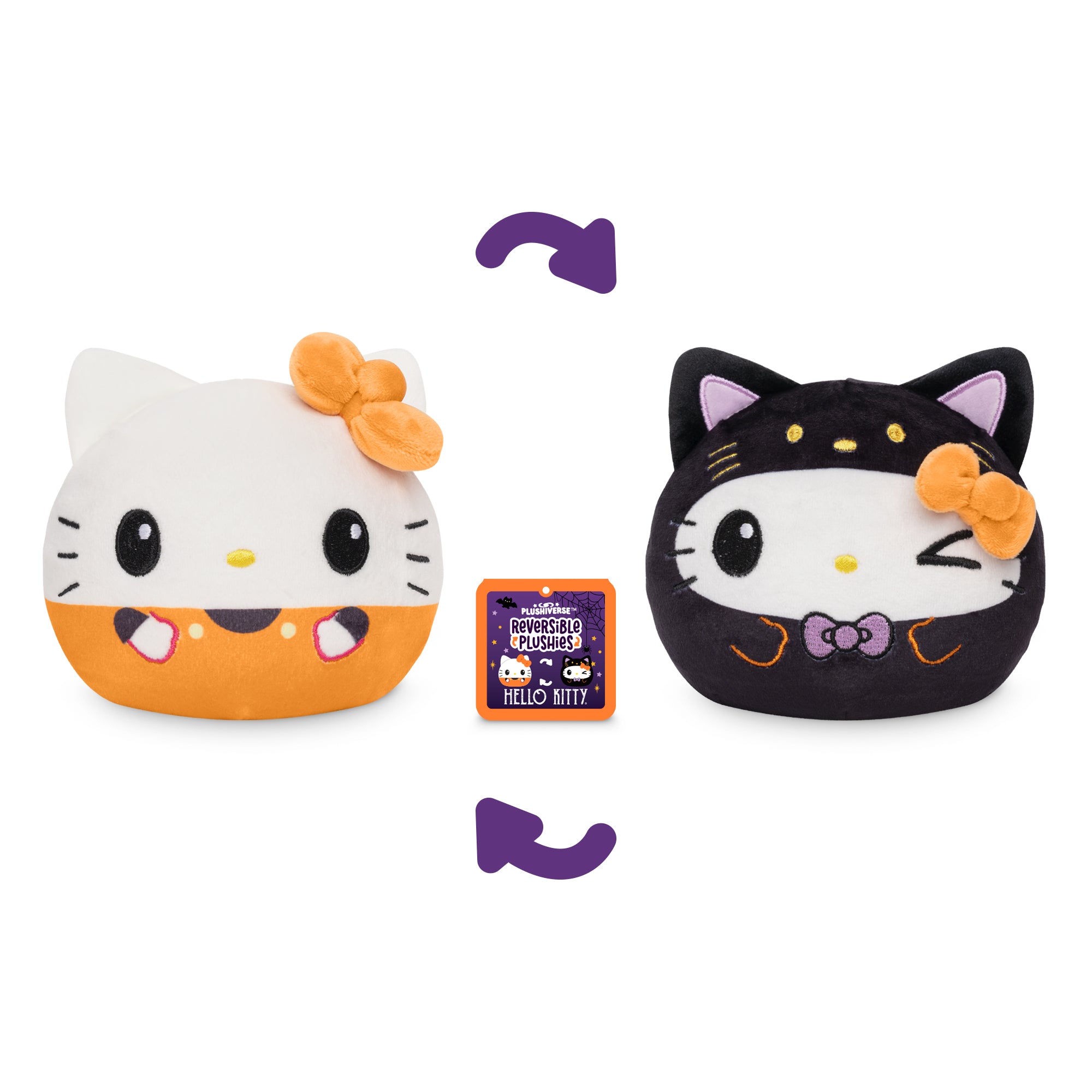 Halloween Hello Kitty 4 Reversible Plushie、mySite、lovesweatpilates