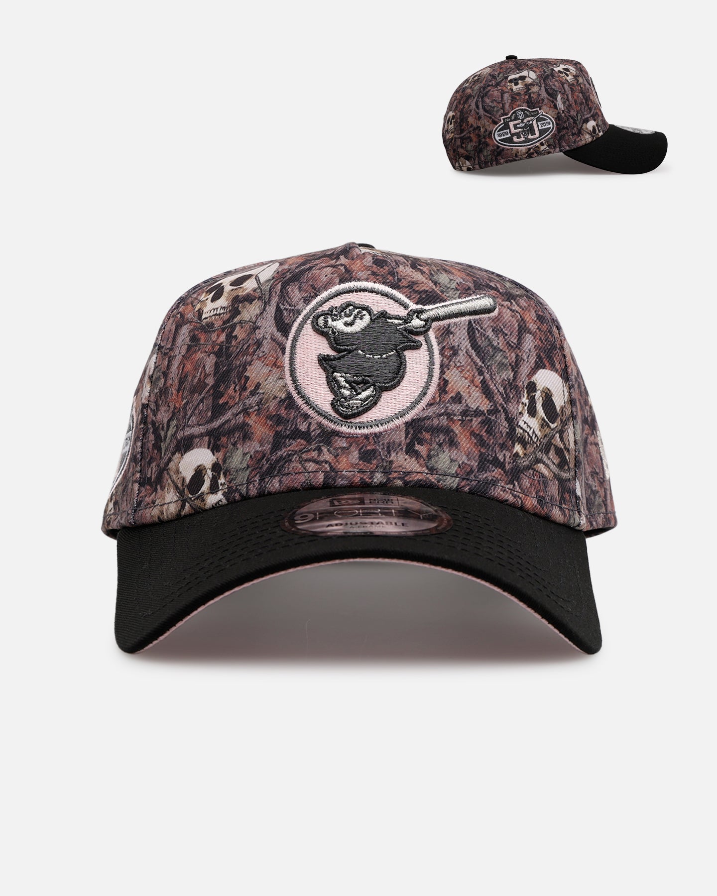 New Era San Diego Padres 'Camo Skulls' 9FORTY A-Frame Snapback Camo、mySite、zt4zffjzw