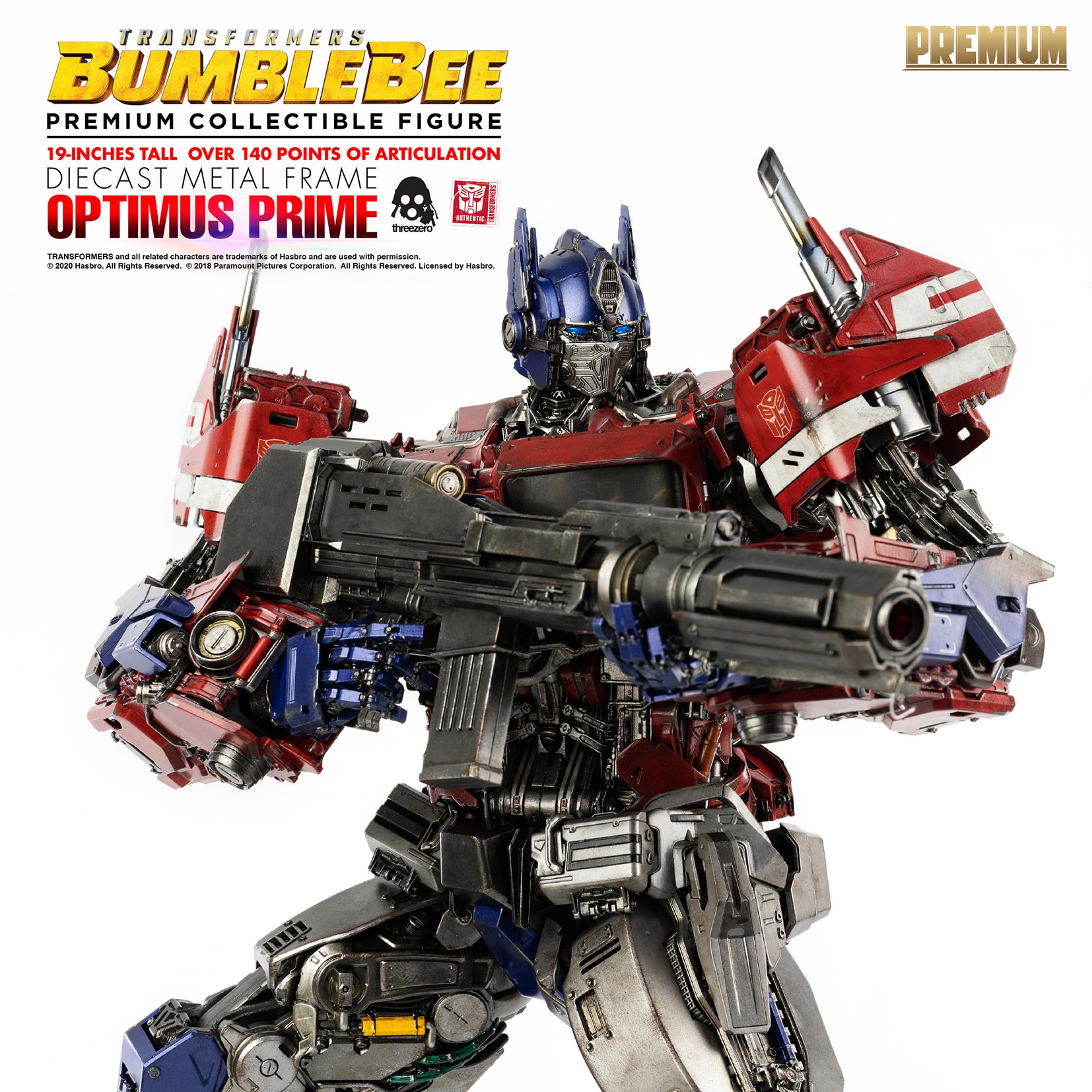 Threezero Transformers: Bumblebee Premium Collectible Optimus Prime、mySite、hgirdovlk