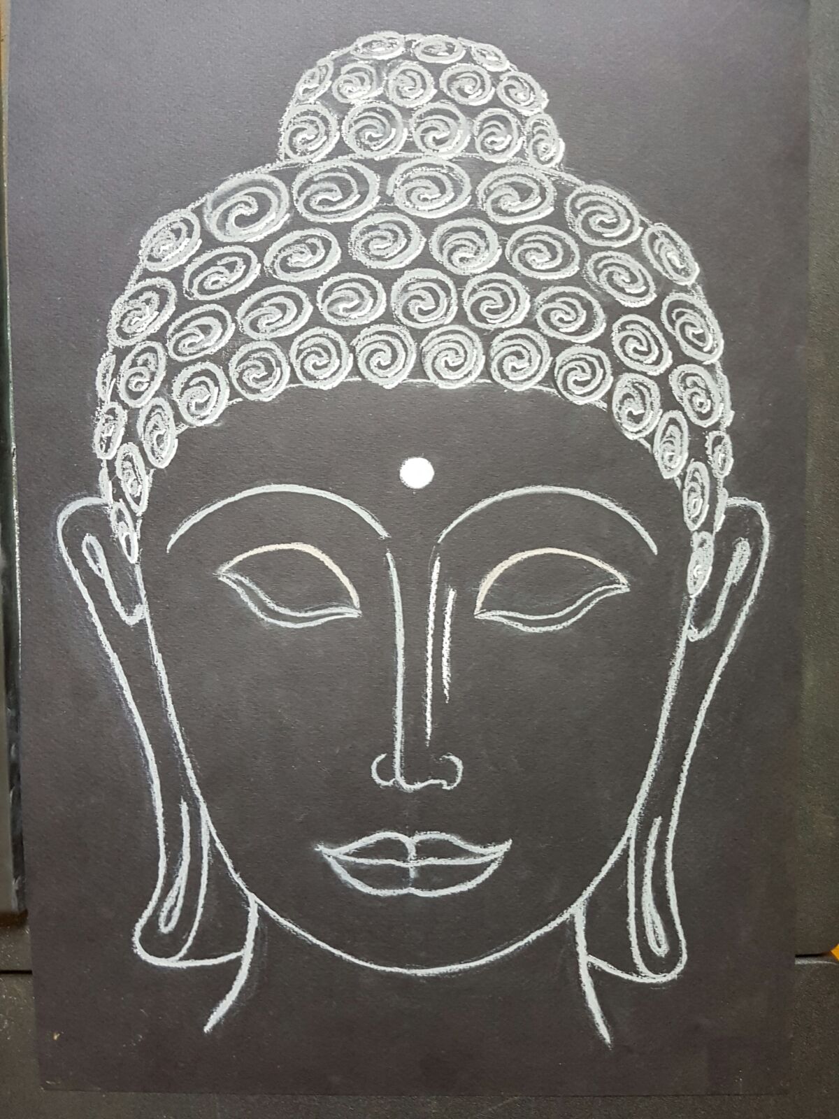 Black & White Shakyamuni Buddha (Original by Svitlana Babayeva)、mySite、topwebapps