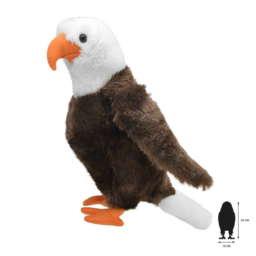 Plush Bald Eagle by Wild Planet - All About Nature、mySite、g9winljtr