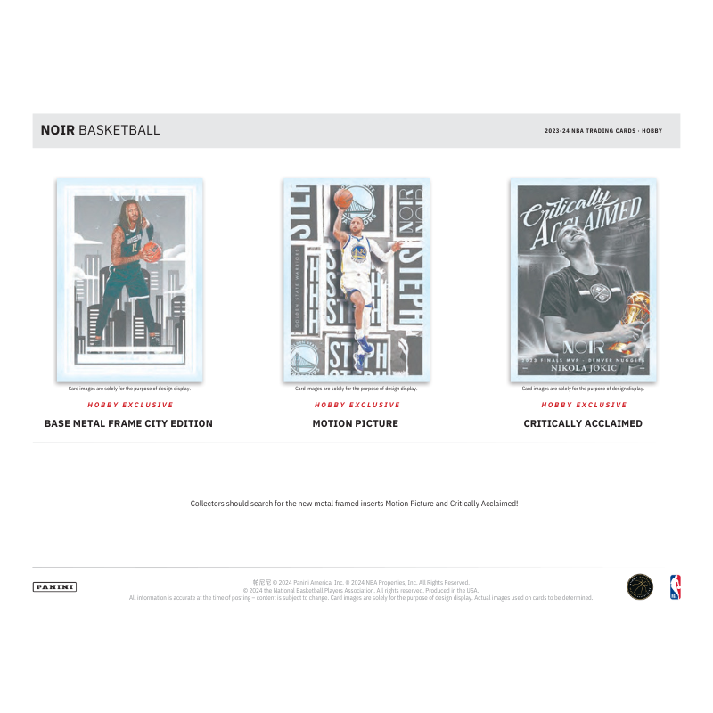 2023/24 Panini Noir Basketball Hobby Box、mySite、waistdrama