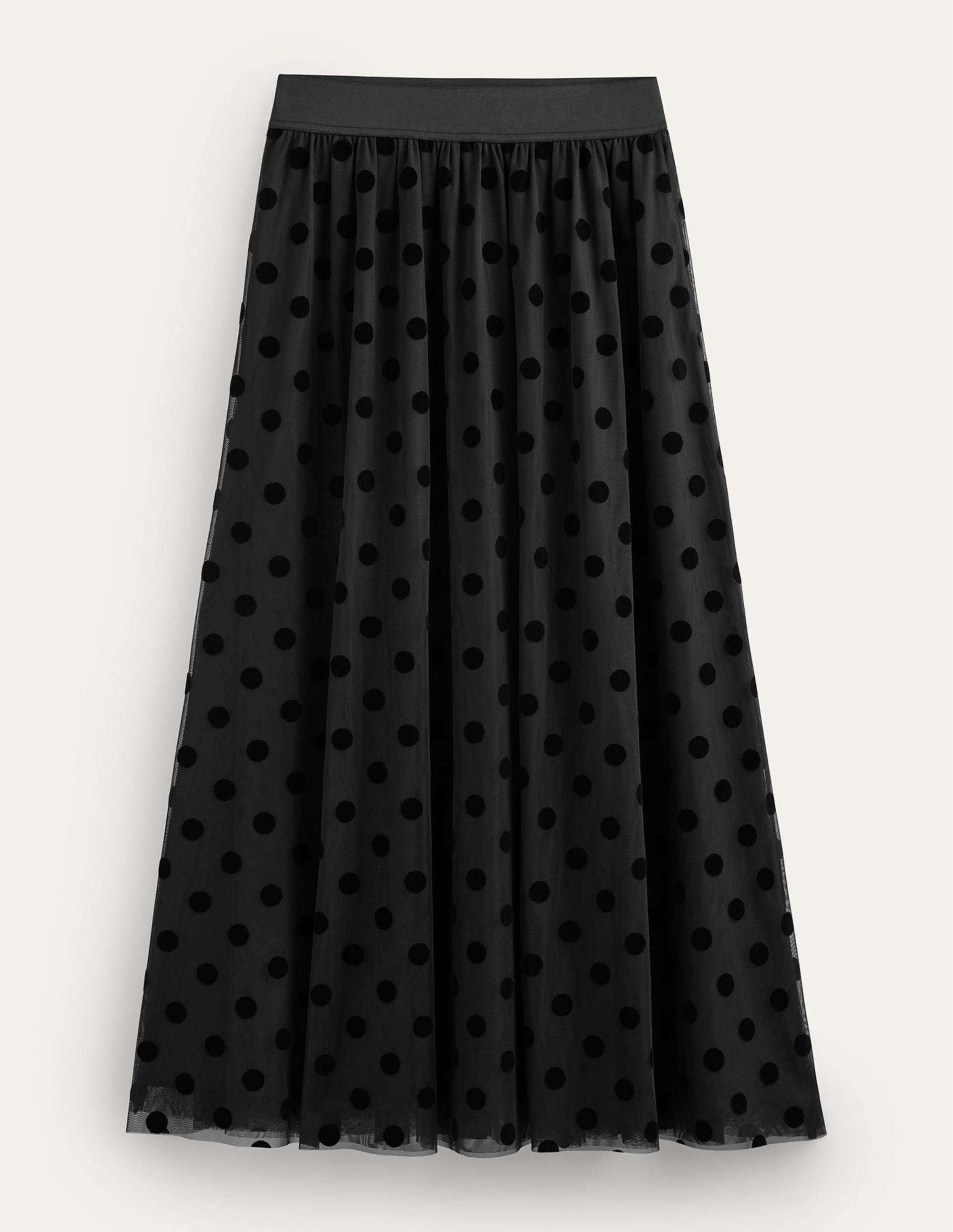  Tulle Full Midi Skirt-Black Spot、mySite、ashleygrahame