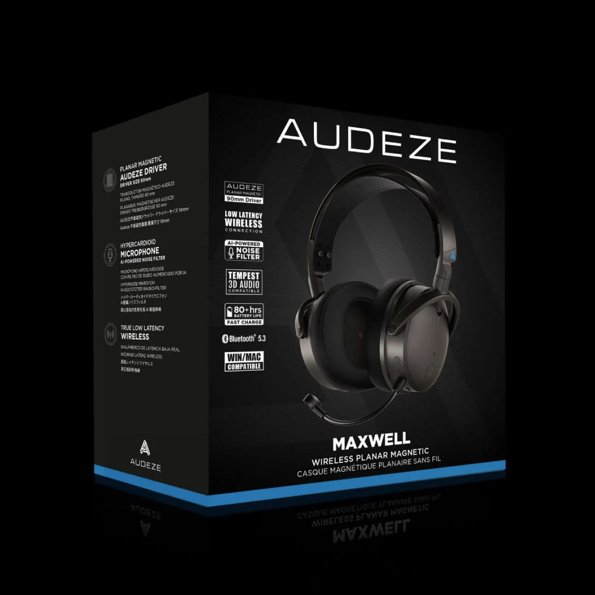  Audeze - Maxwell、mySite、merchandisen