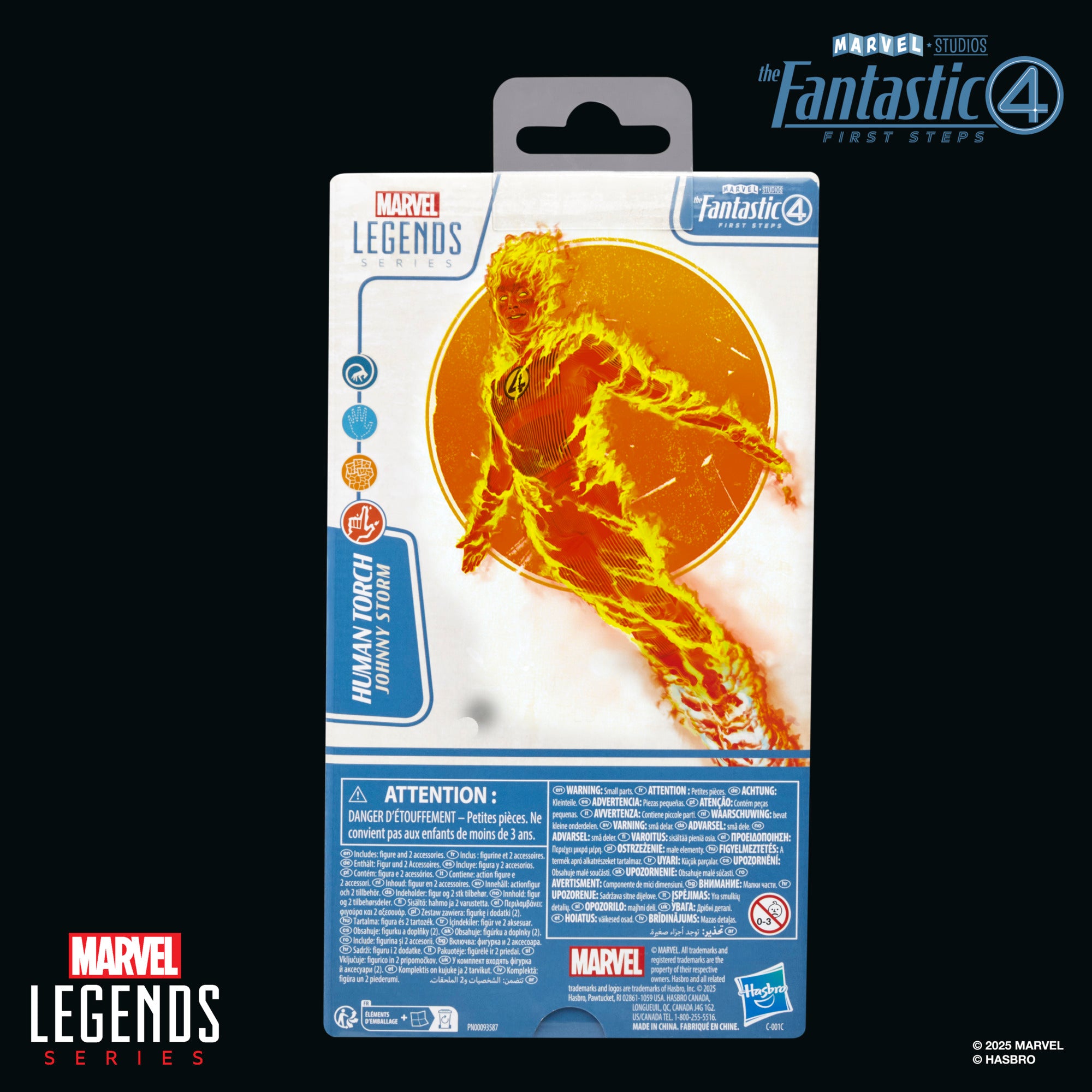 Marvel Legends Series Fantastic Four First Steps Human Torch、mySite、hgirdovlk