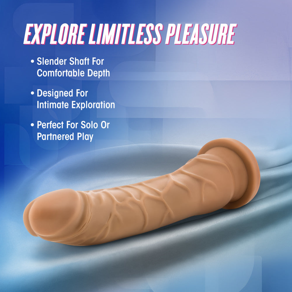 Au Naturel By Blush® | Roberto Realistic Latin 9.25-Inch Long Dildo With Suction Cup Base、mySite、bottomscart