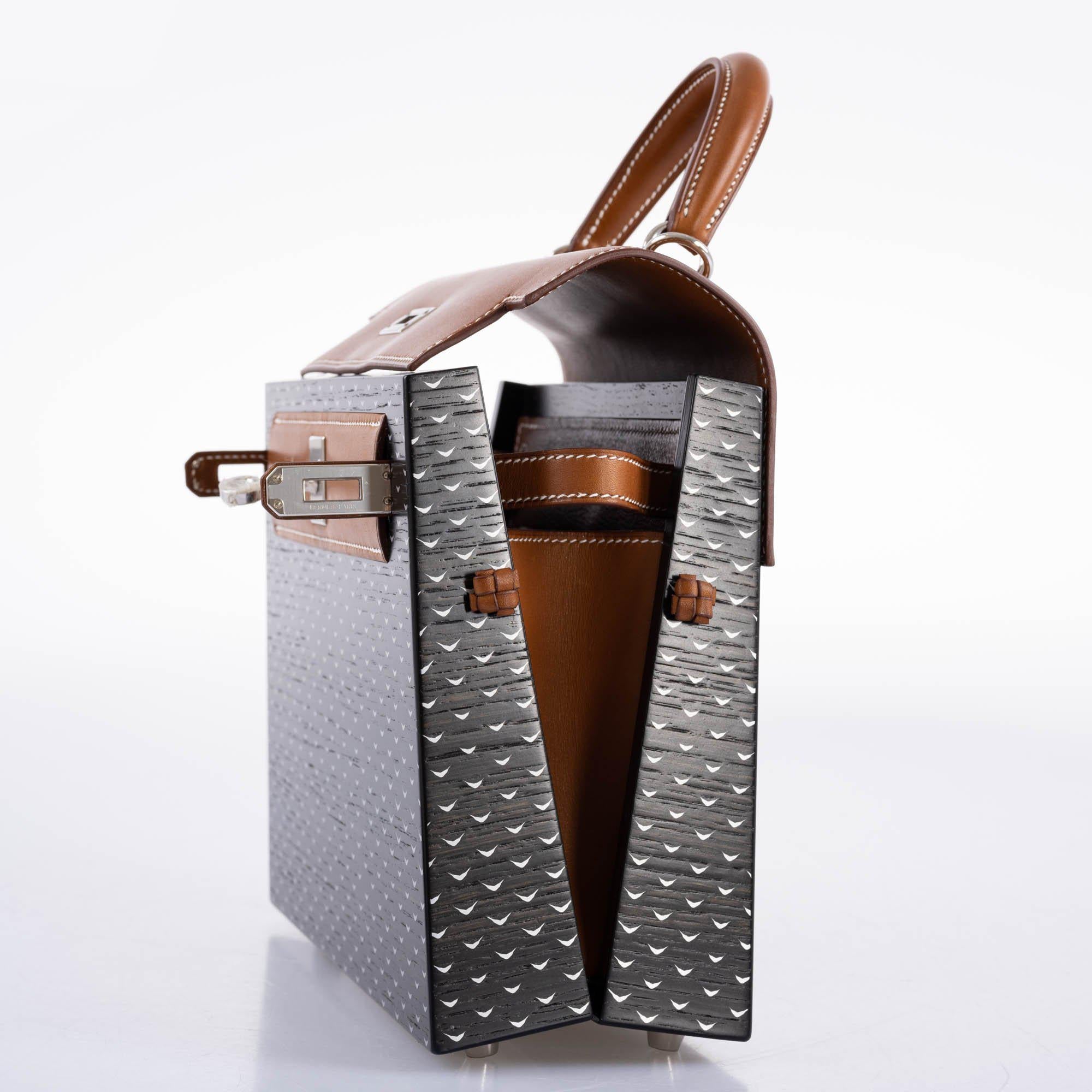 Hermès Kellywood 22 Bog Oak, Aluminum and Barenia Palladium Hardware、mySite、garminoutage.com