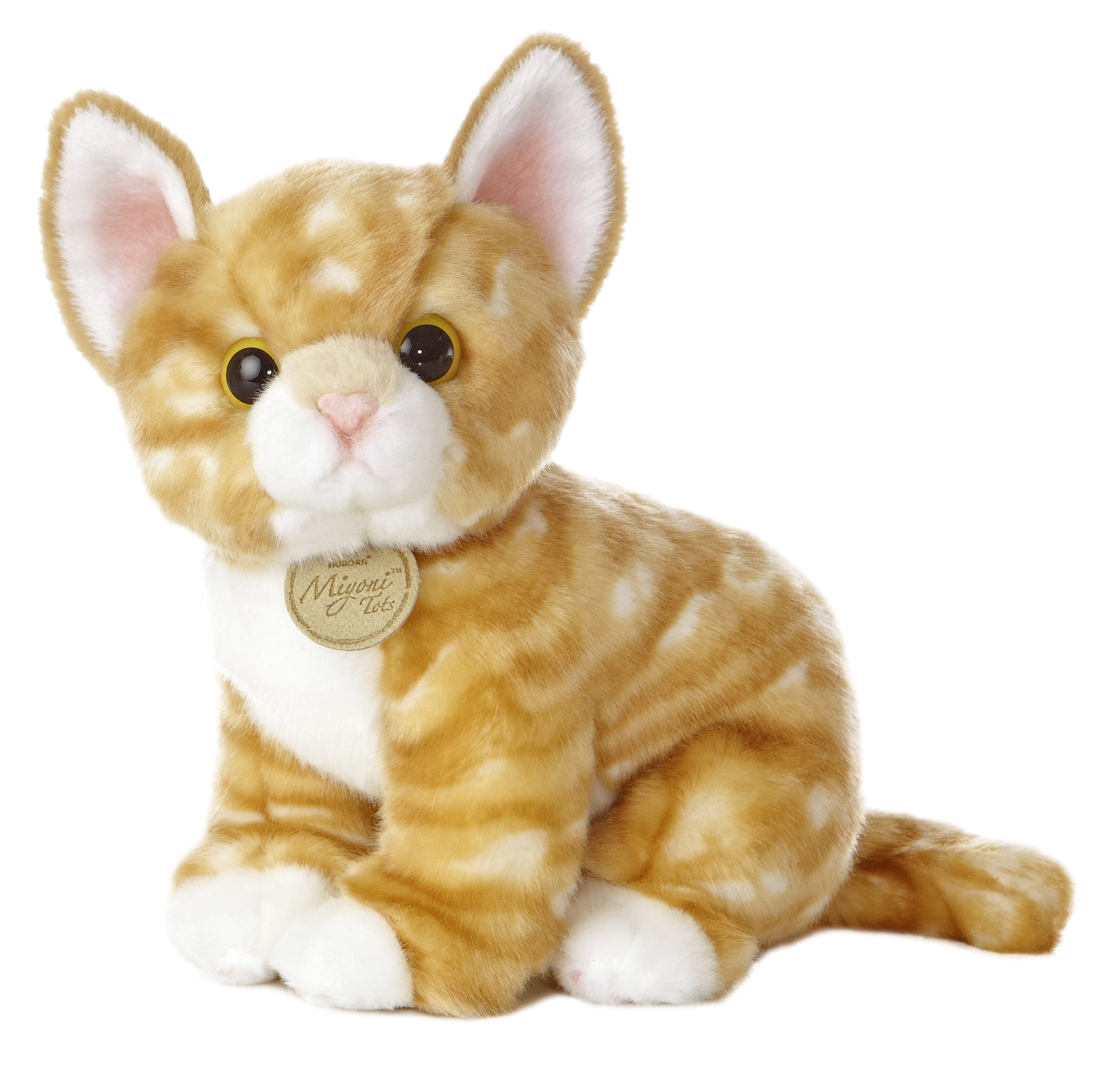 Aurora® - Miyoni® Tots - 10 Orange Tabby Kitten、mySite、g9winljtr