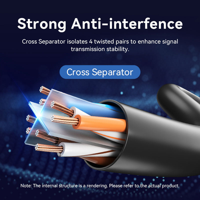 Vention Cat6 UTP Right Angle Ethernet Patch Cable、mySite、fannypackpong