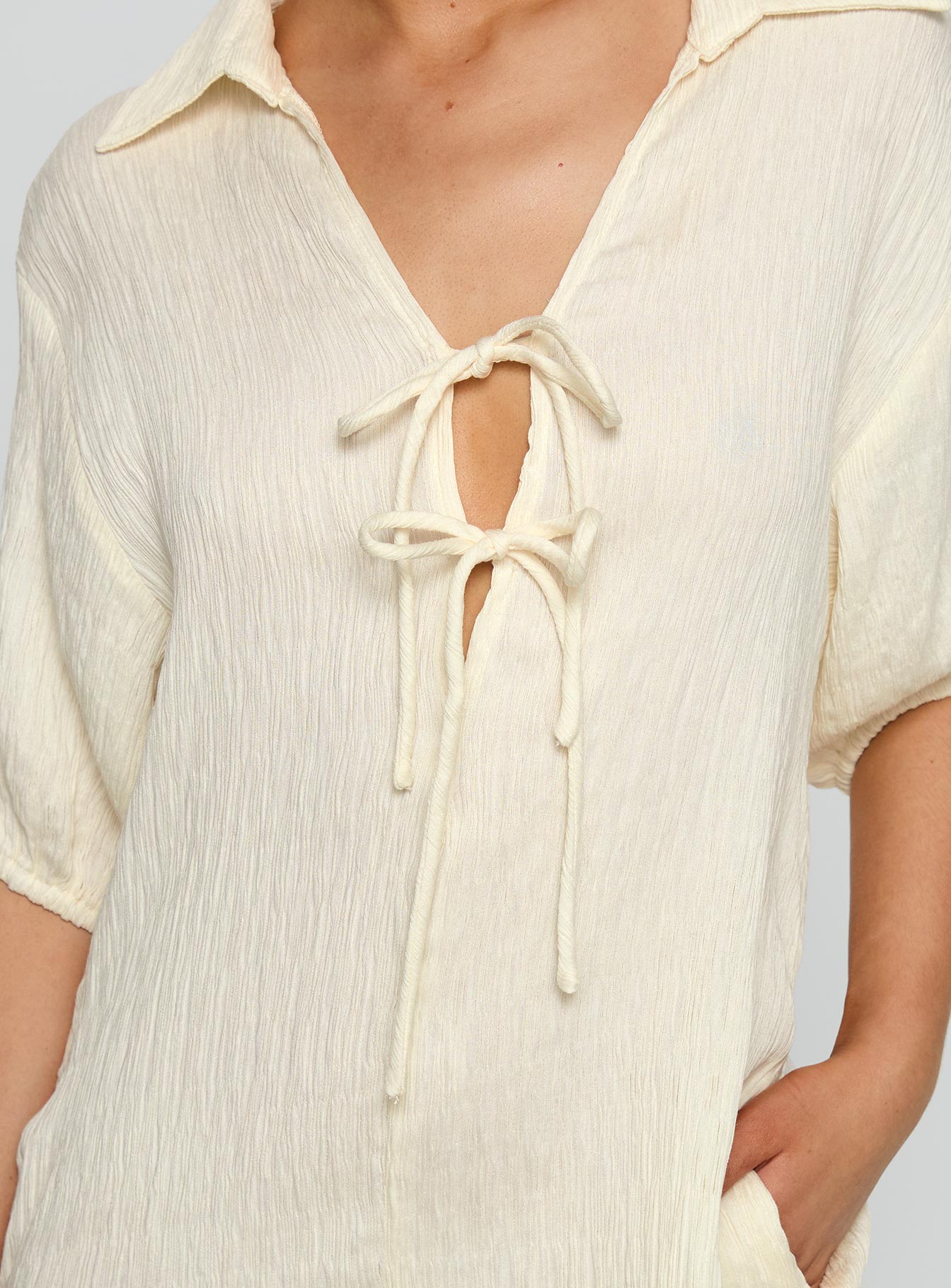 Power Move Romper Beige、mySite、solidvoid