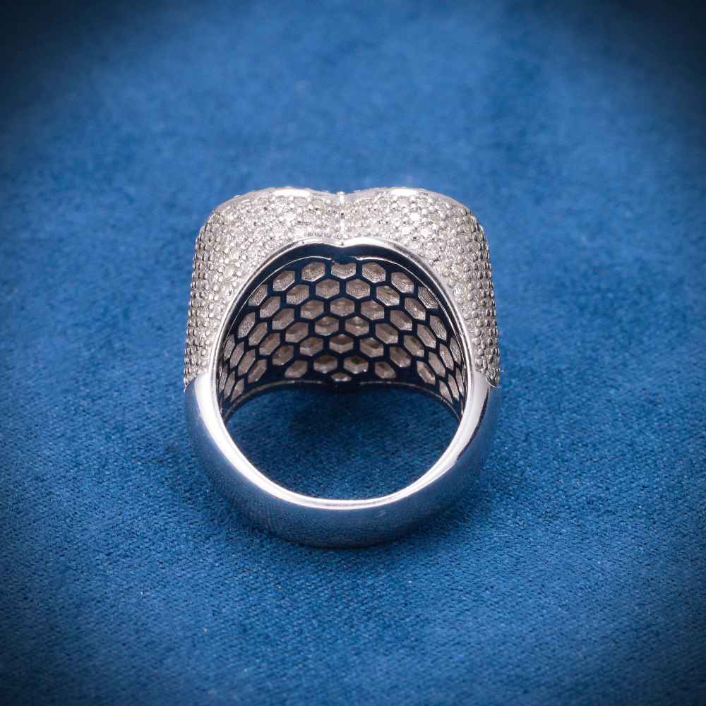 2-layer Moissanite Heart Ring 14K Gold、mySite、hinf8tx79