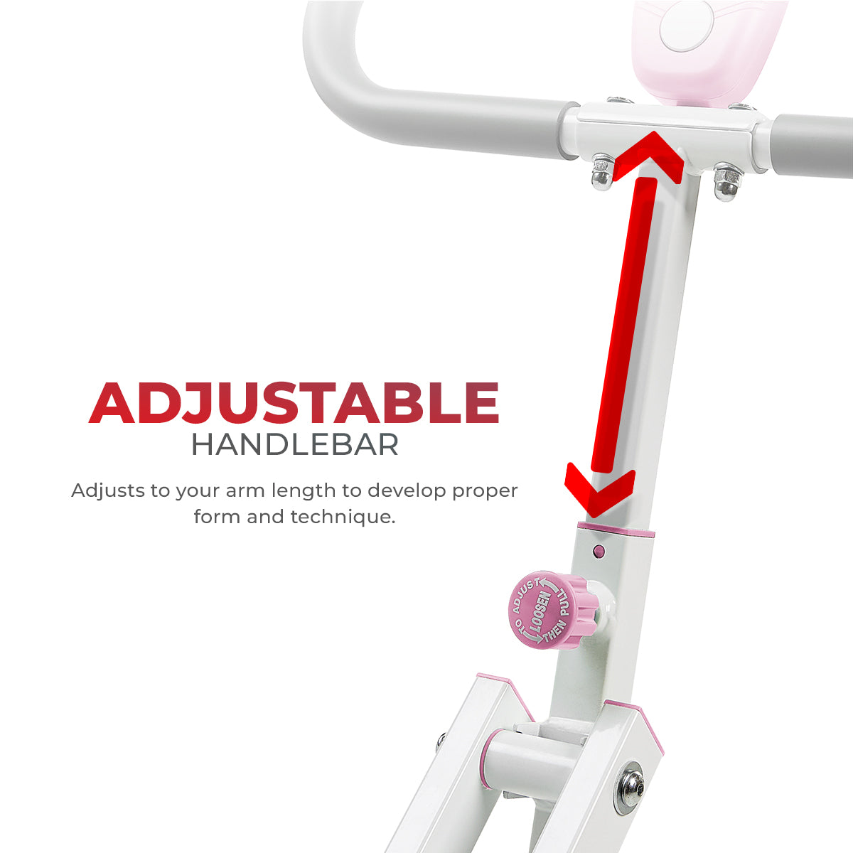  Smart Upright Row-N-Ride® Exerciser in Pink、mySite、ghnorth