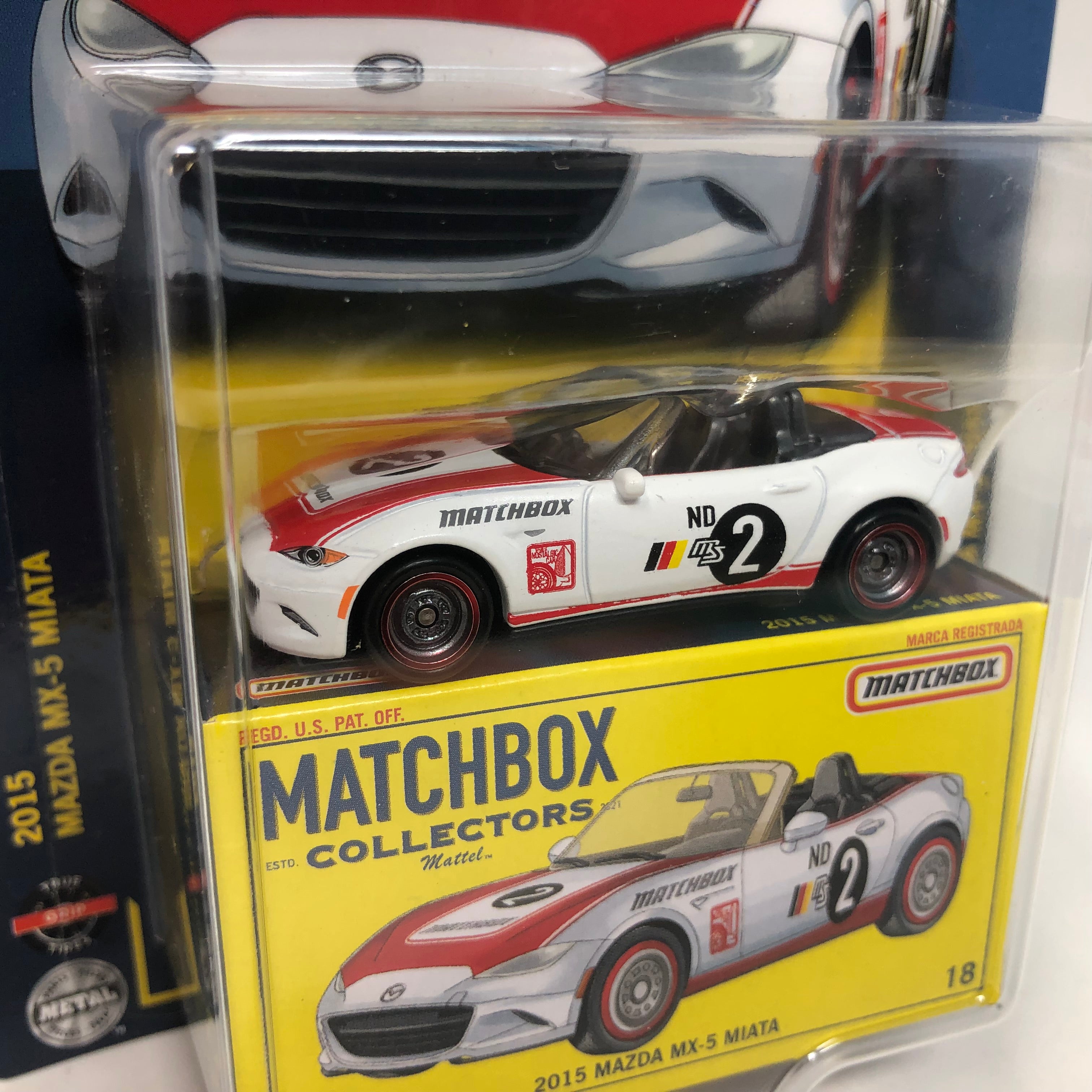 2015 Mazda MX-5 Miata * 2022 Matchbox Collectors Series Case N、mySite、hgirdovlk