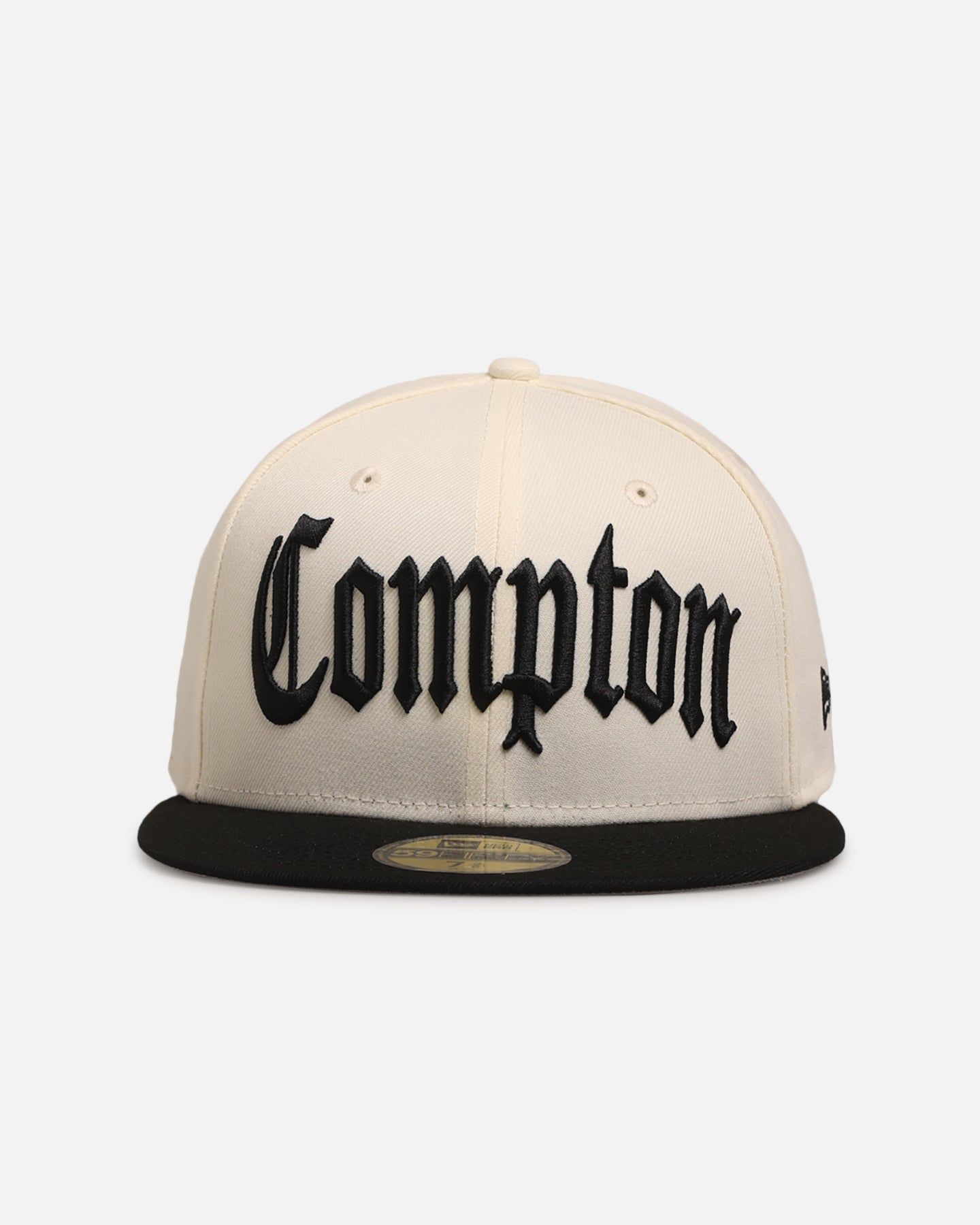 New Era Compton 'Homage' 59FIFTY Fitted Chrome White/Black、mySite、zt4zffjzw