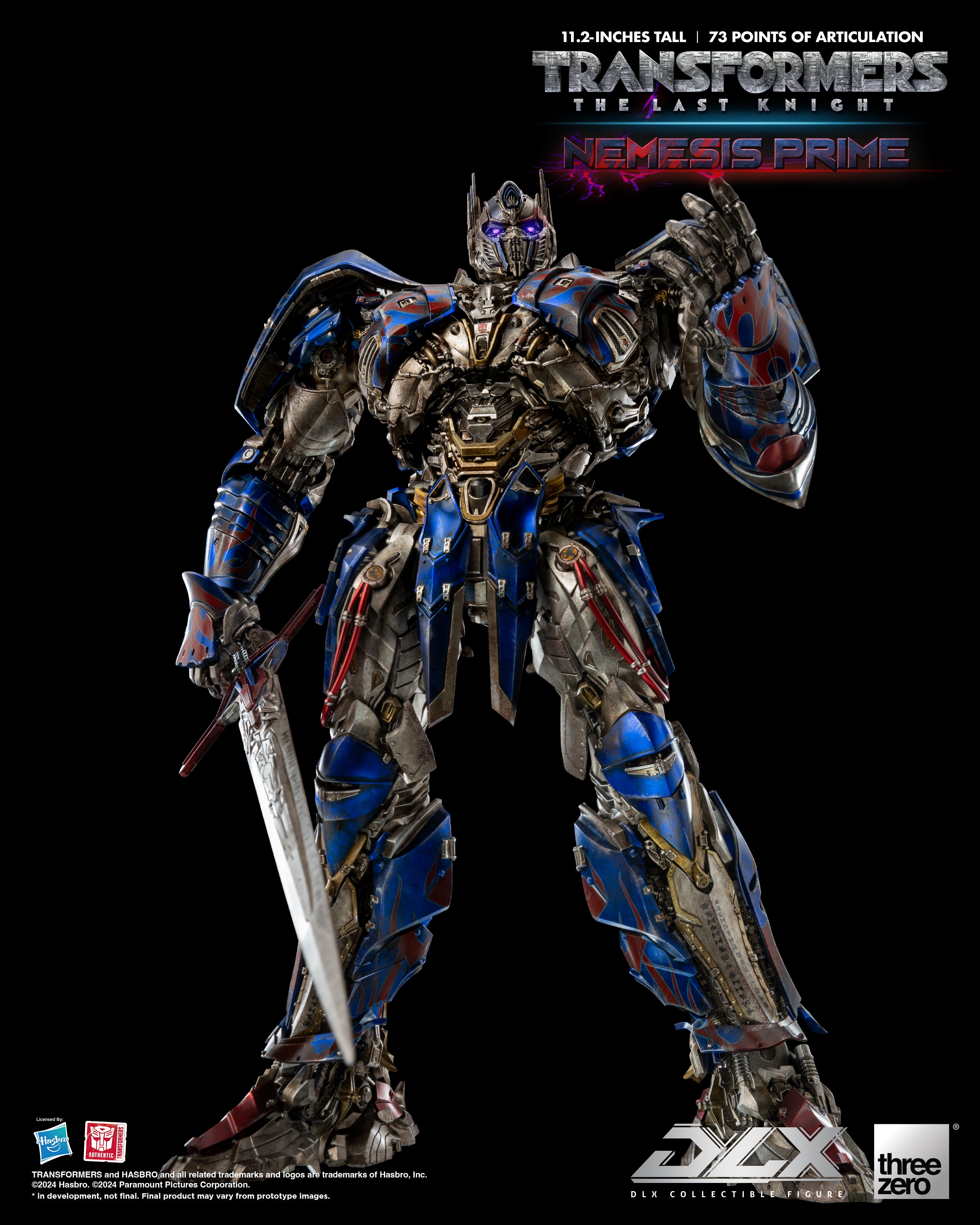 Threezero Transformers: The Last Knight DLX Nemesis Prime、mySite、hgirdovlk