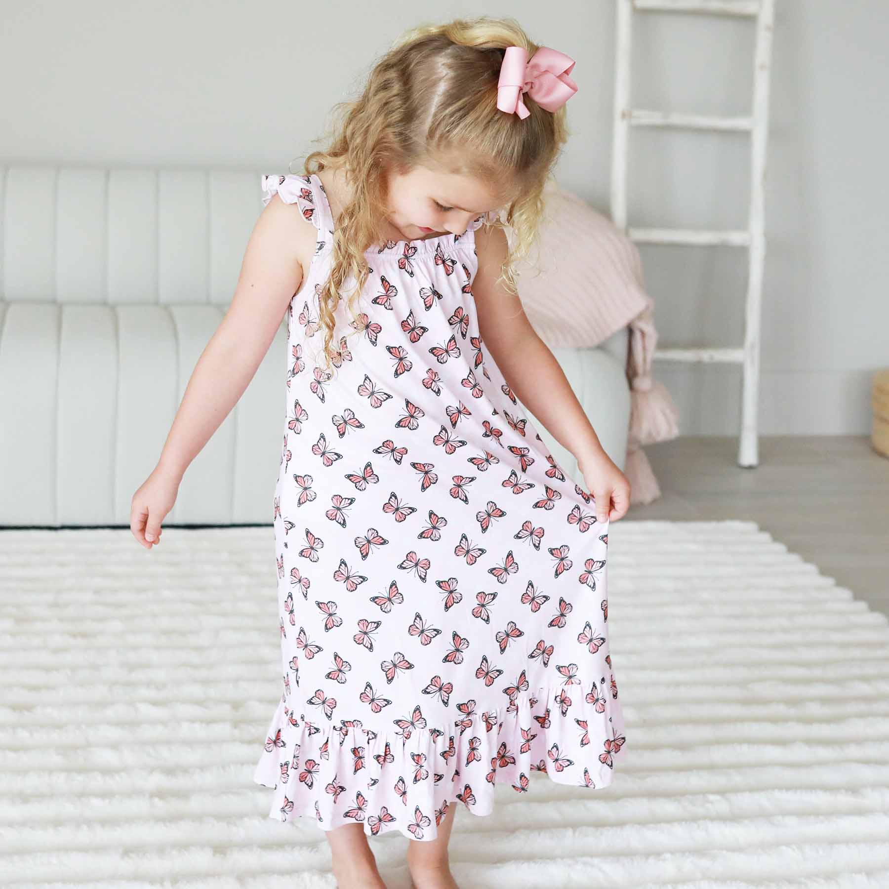  Full Length Ruffle Nightgown | Butterfly Dreams、mySite、layawaytickets