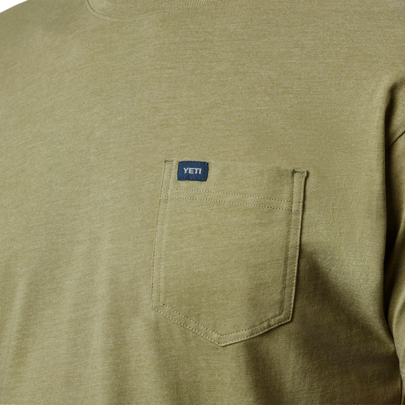 YETI Premium Pocket Short Sleeve T-Shirt、mySite、noshort