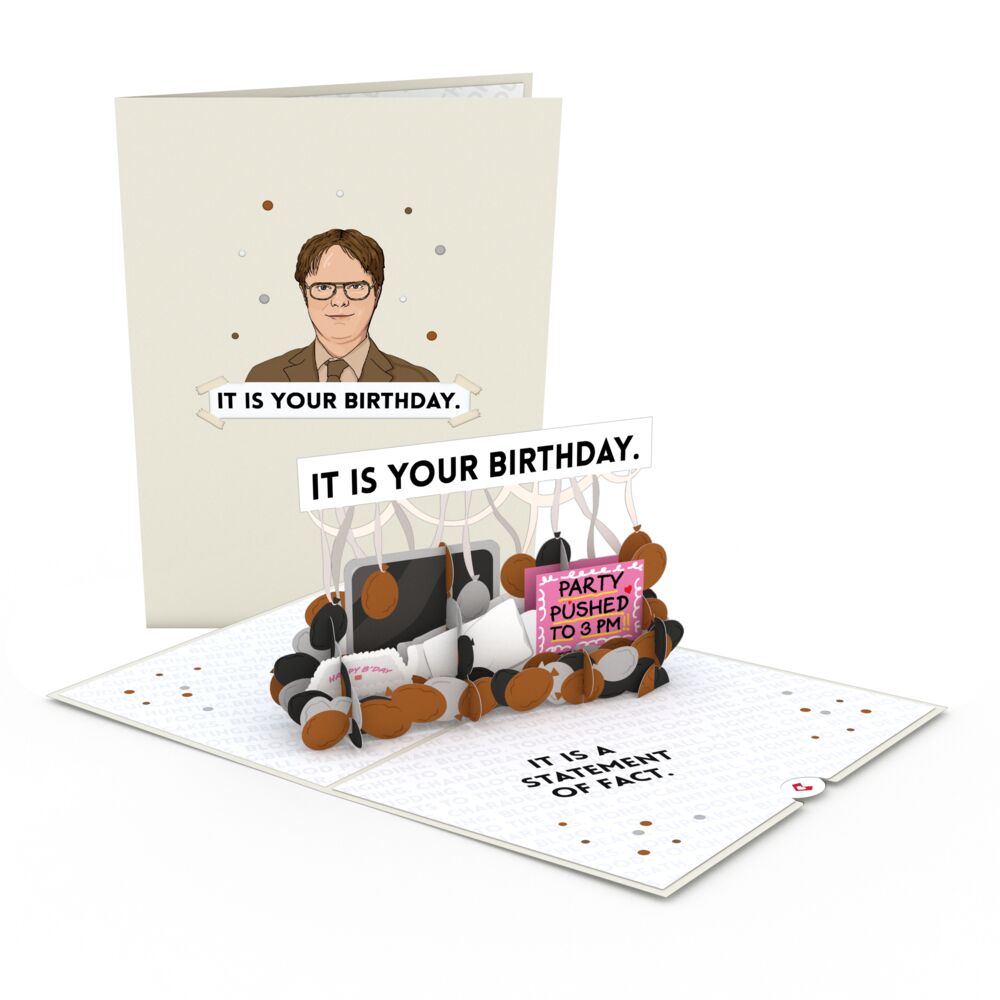 The Office It is Your Birthday Pop-Up Card、mySite、solidvoid
