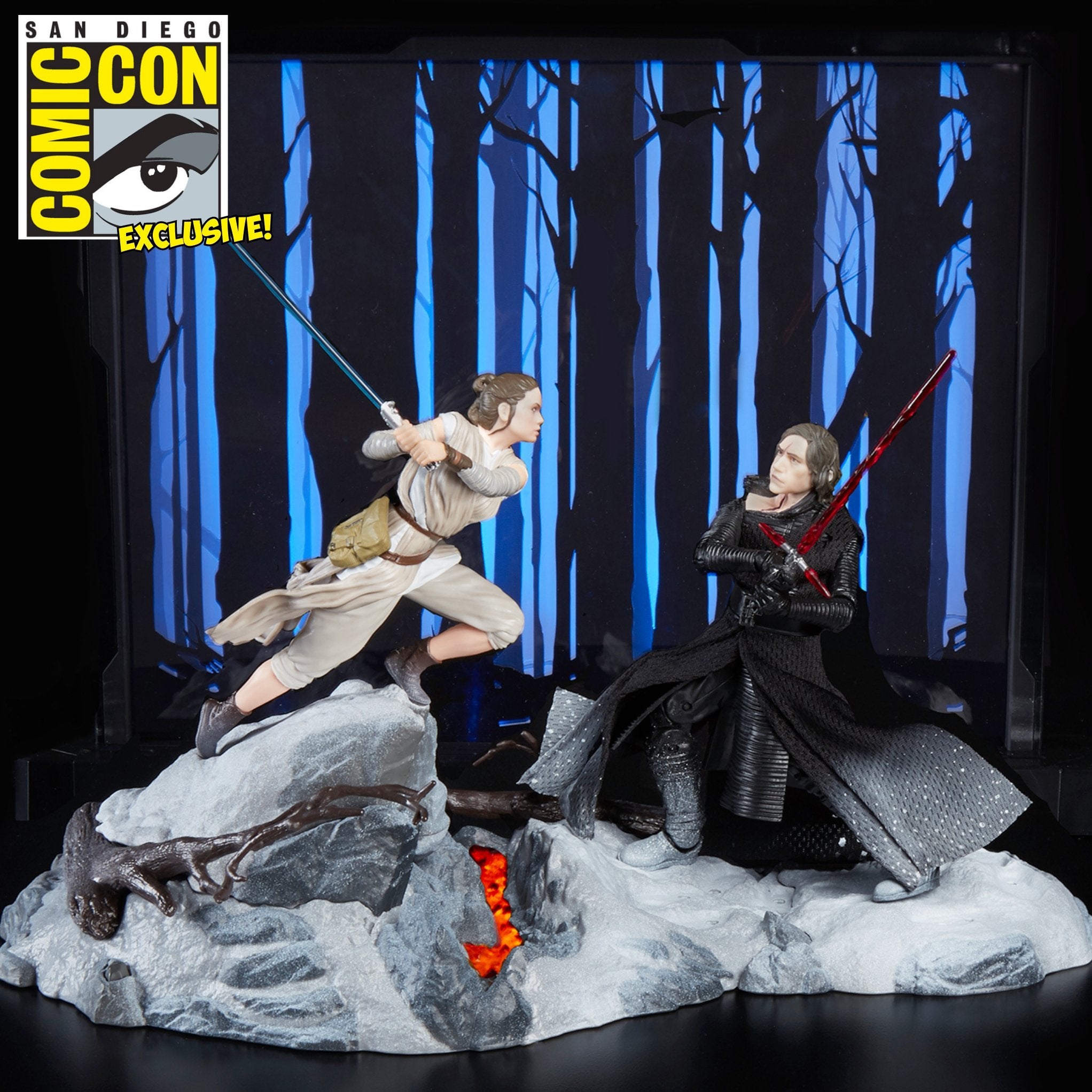 Star Wars Black Series Centerpiece Rey & Kylo Ren (Starkiller Base) SDCC 2018 Exclusive、mySite、hgirdovlk