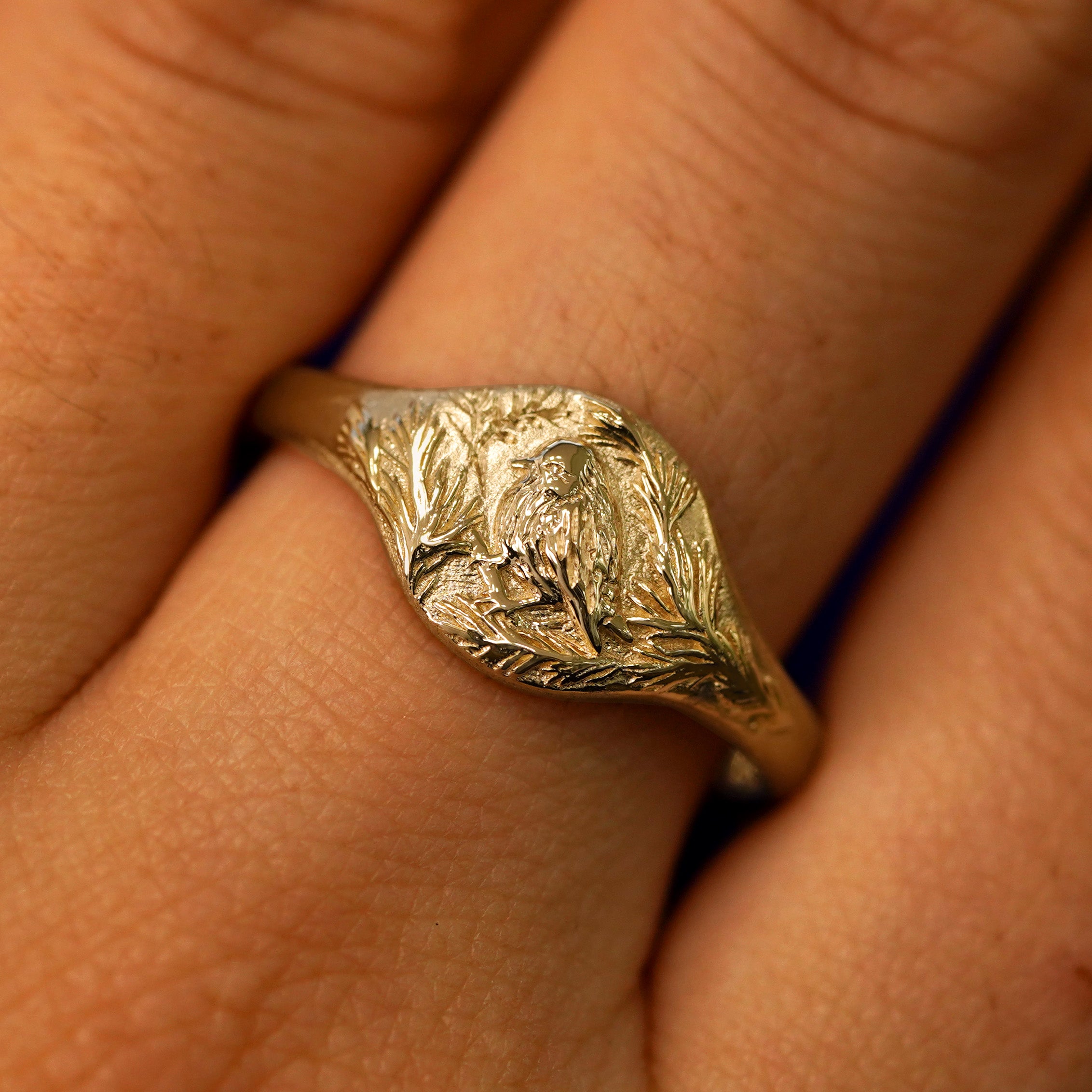 Pine and Bird Ring、mySite、hinf8tx79