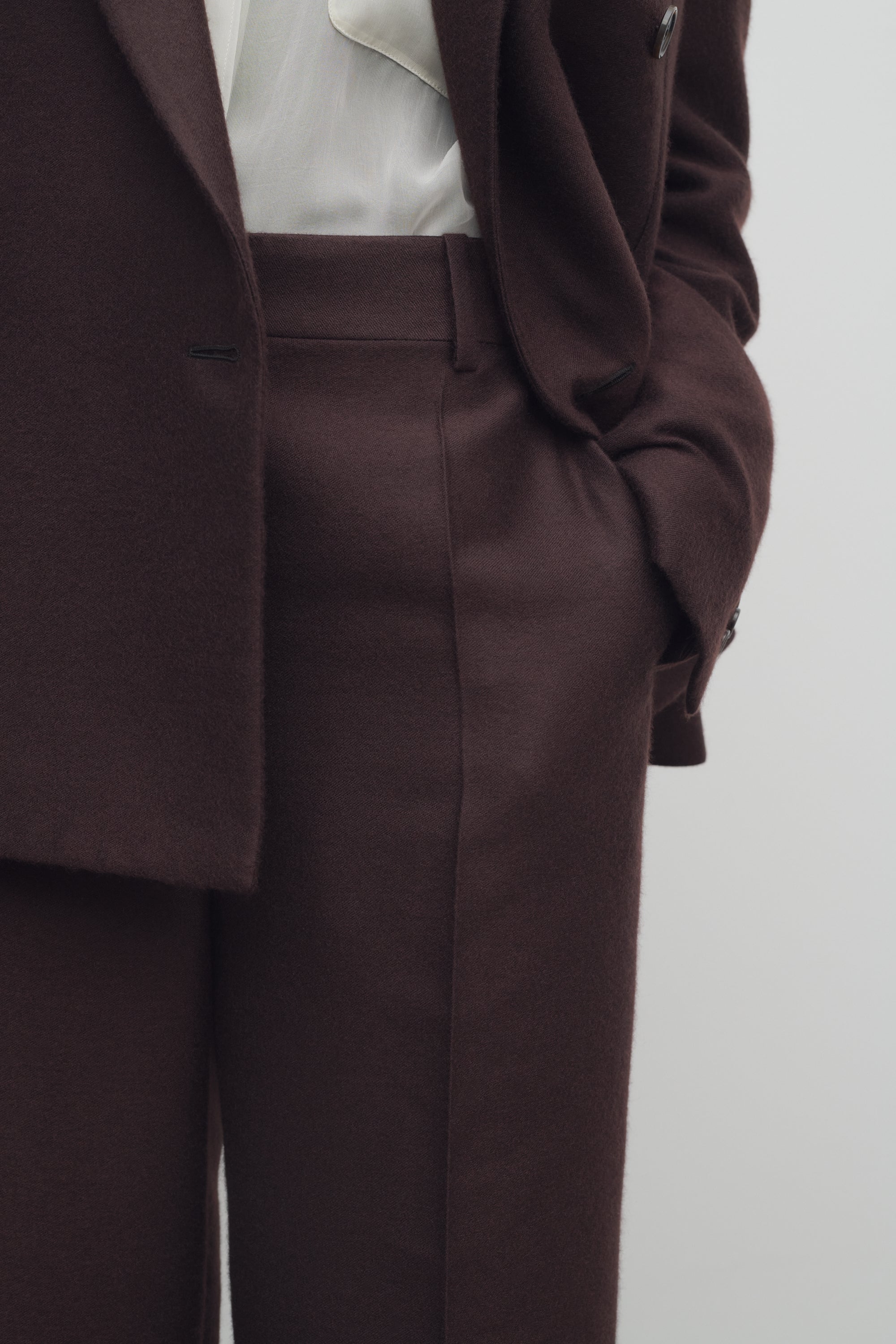 Noxy Pant in Cashmere and Silk、mySite、aoinhome
