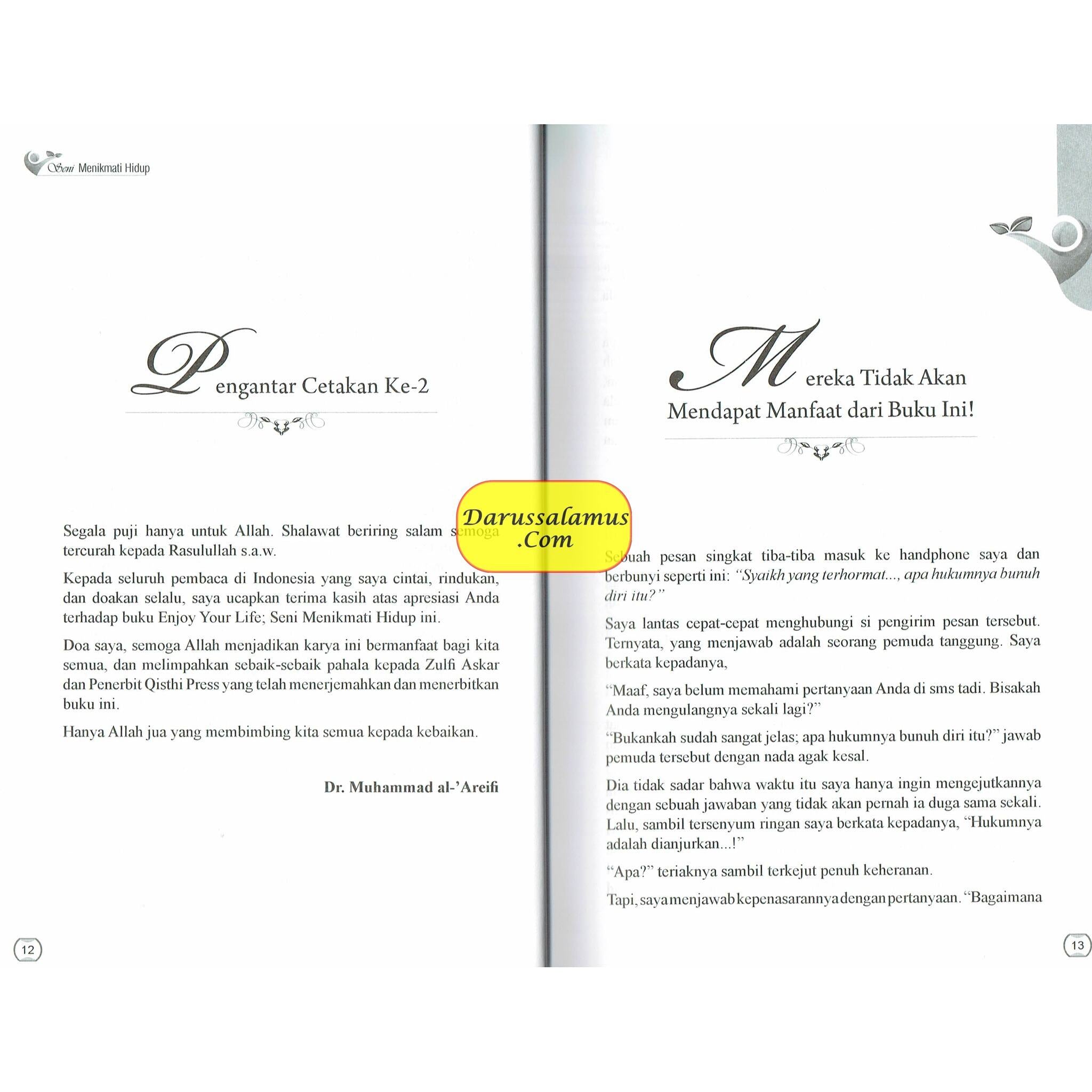 Enjoy Your Life (Indonesian) Seni Menikmati Hidup By Dr.Muhammed AbdurRahaman Al-Arifi、mySite、topwebapps