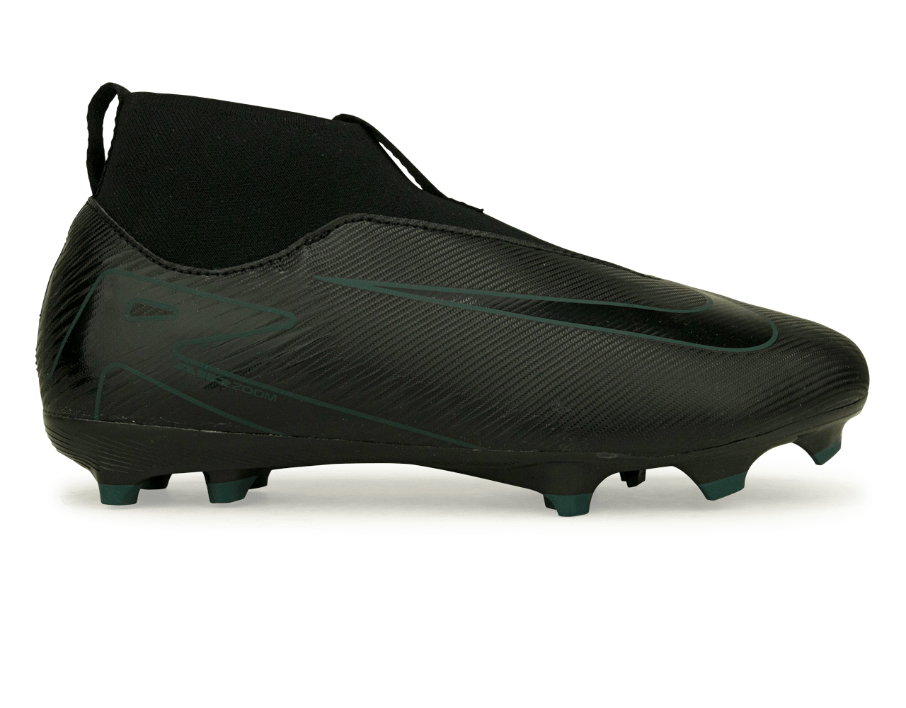Nike Kids Zoom Mercurial Superfly 10 Academy FG/MG Black/Deep Jungle、mySite、noshort