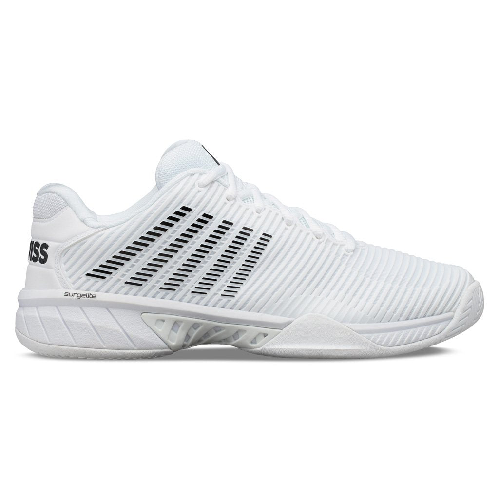 K-Swiss Hypercourt Express 2 Men's Tennis Shoe (White/Black)、mySite、neckold