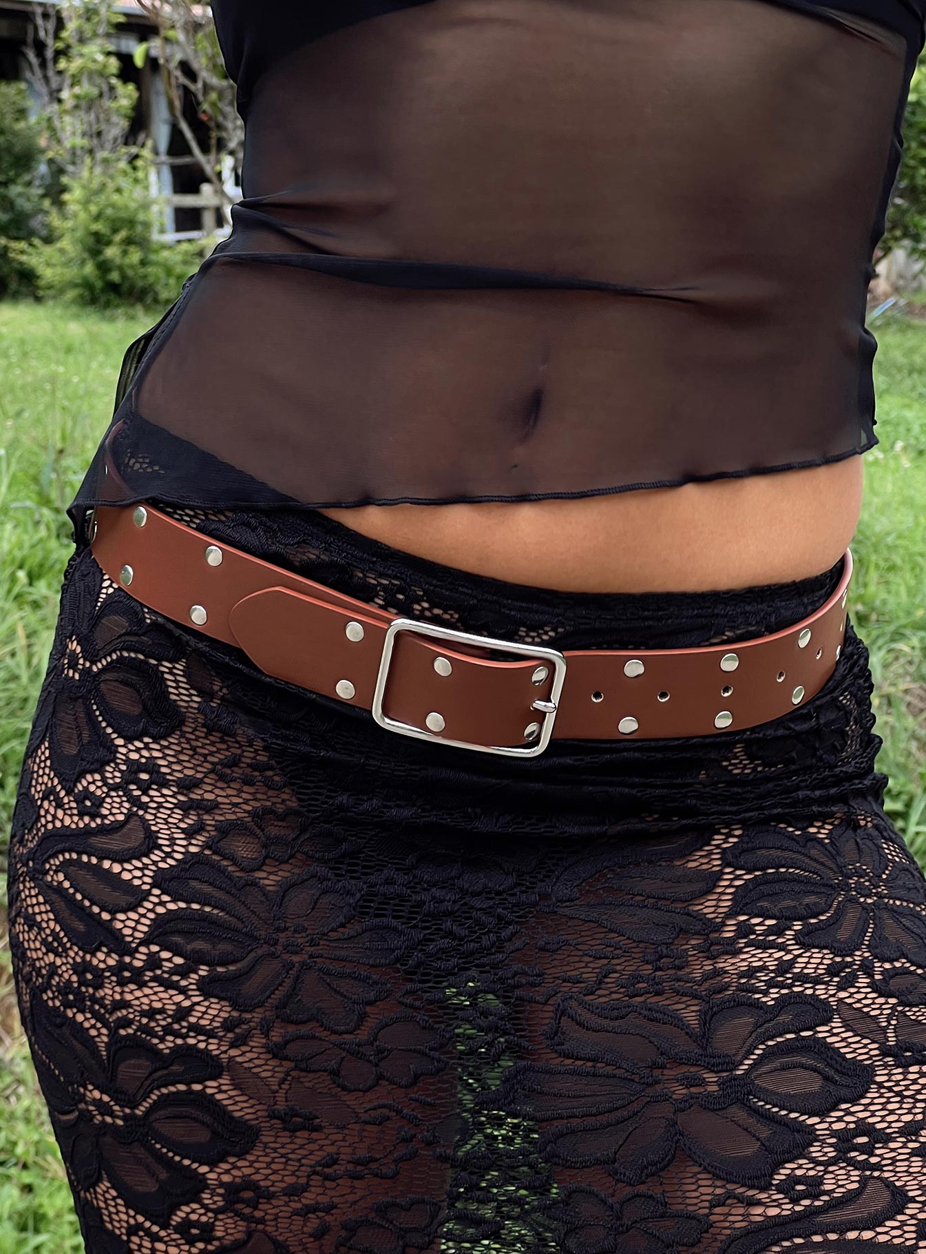 Stumbling Belt Cognac、mySite、solidvoid