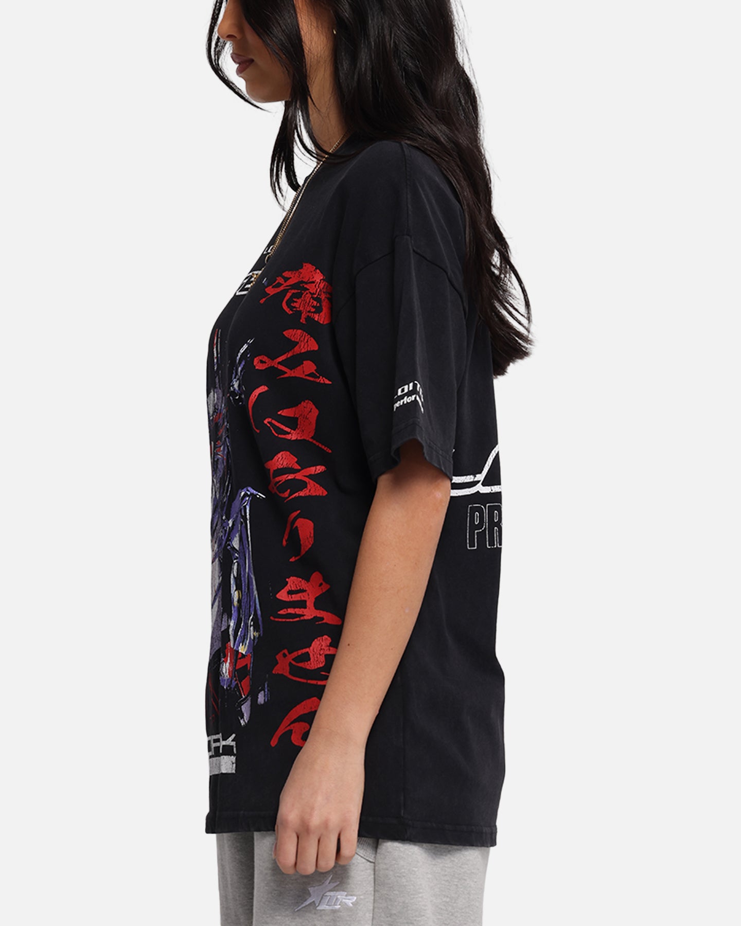 Loiter Cybernetics Vintage T-Shirt Black Acidwash、mySite、zt4zffjzw