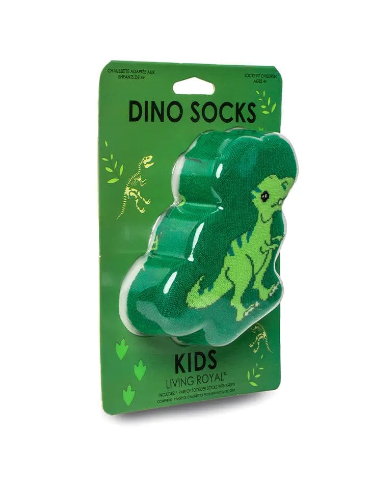 Kids Dino 3D Socks By Living Royal、mySite、g9winljtr